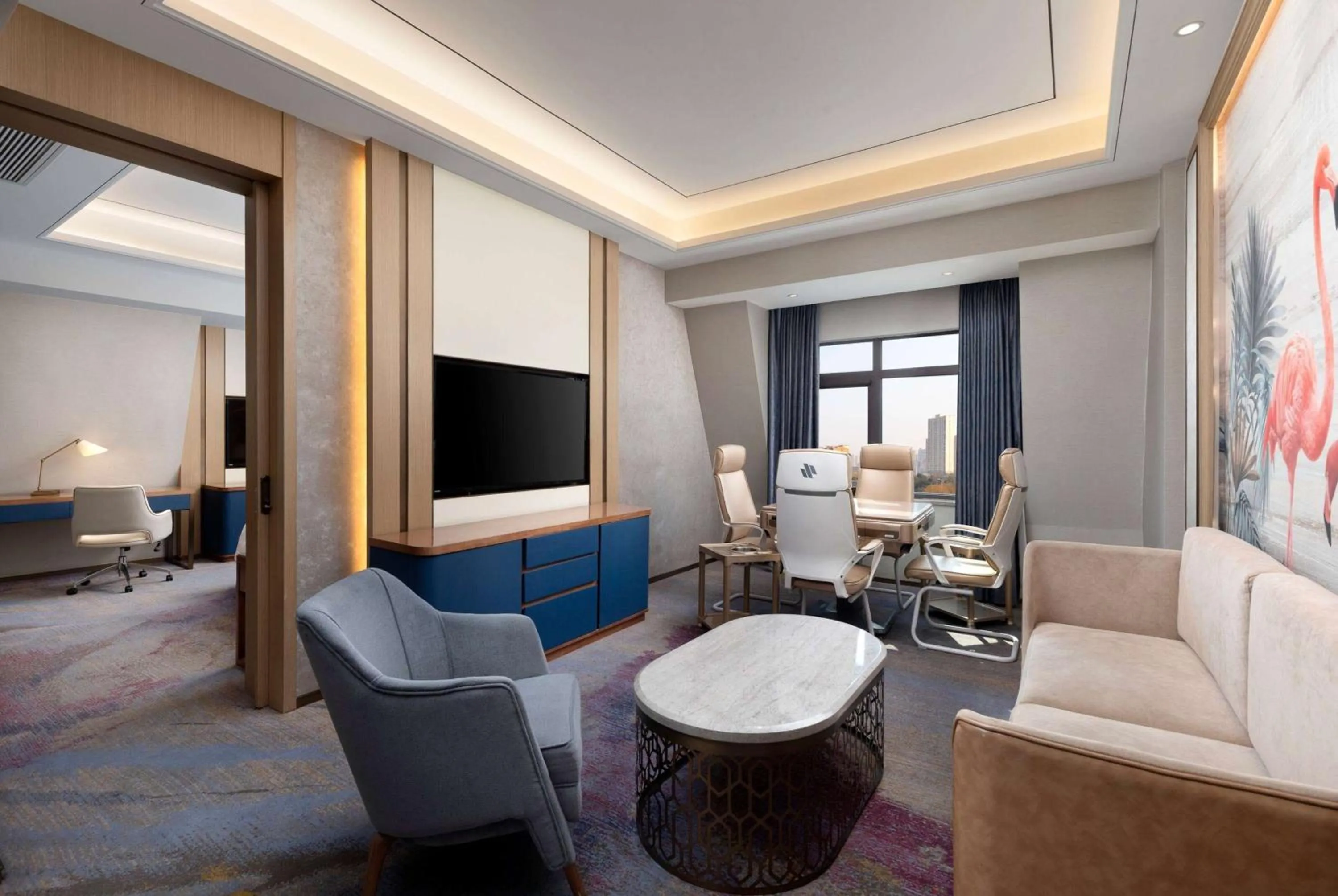 Photo of the whole room in Ramada by Wyndham Zhumadian West Station