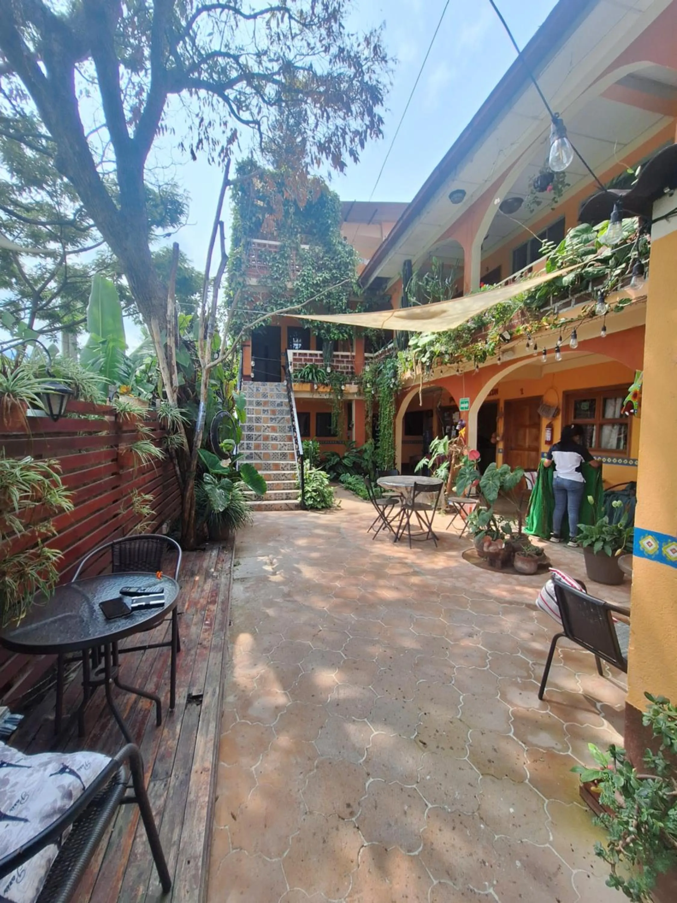 Patio in Hospedaje El Viajero