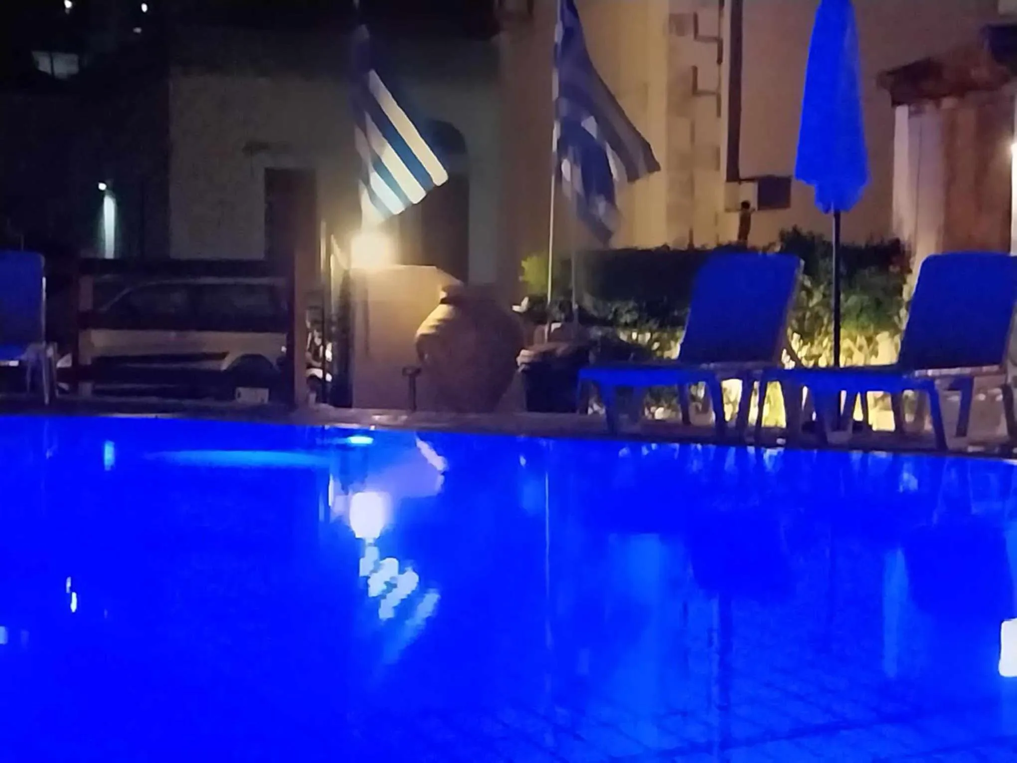 Swimming pool in Katerina Apartments