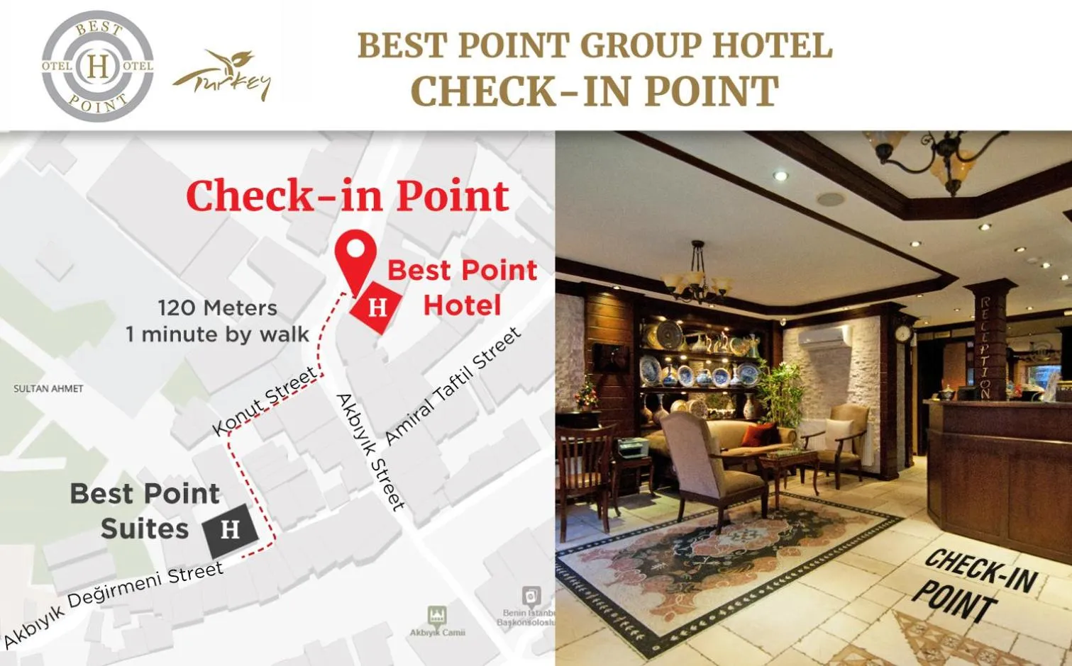 Property building in Best Point Hotel Sultanahmet,Istanbul