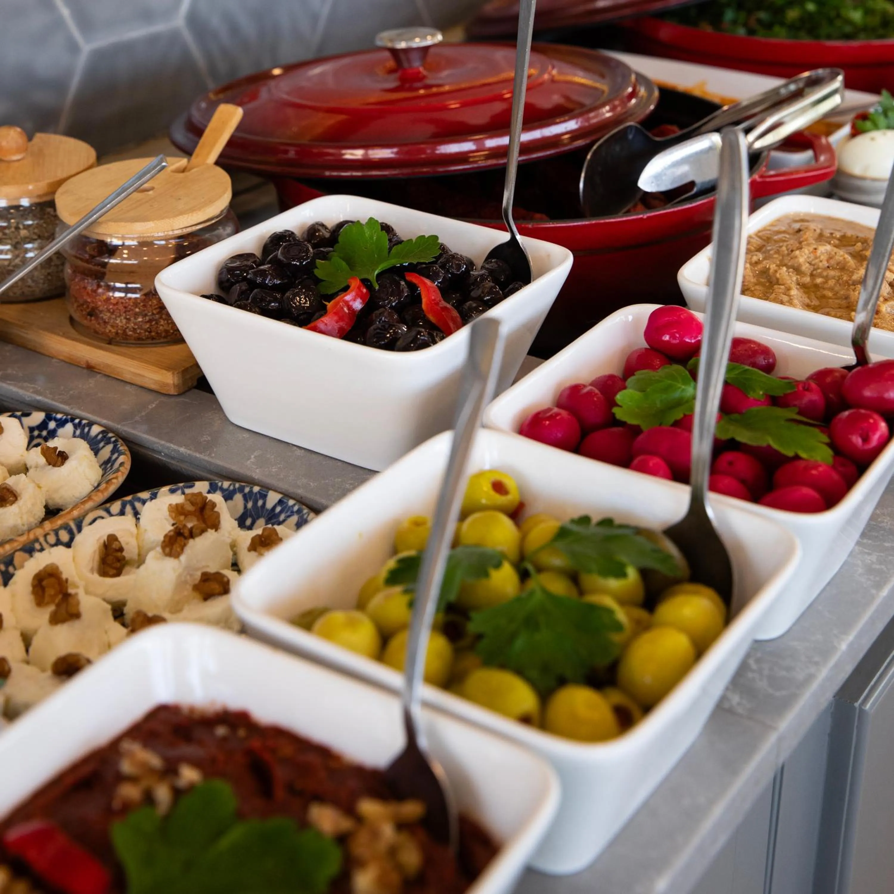 Buffet breakfast in Best Point Hotel Sultanahmet,Istanbul