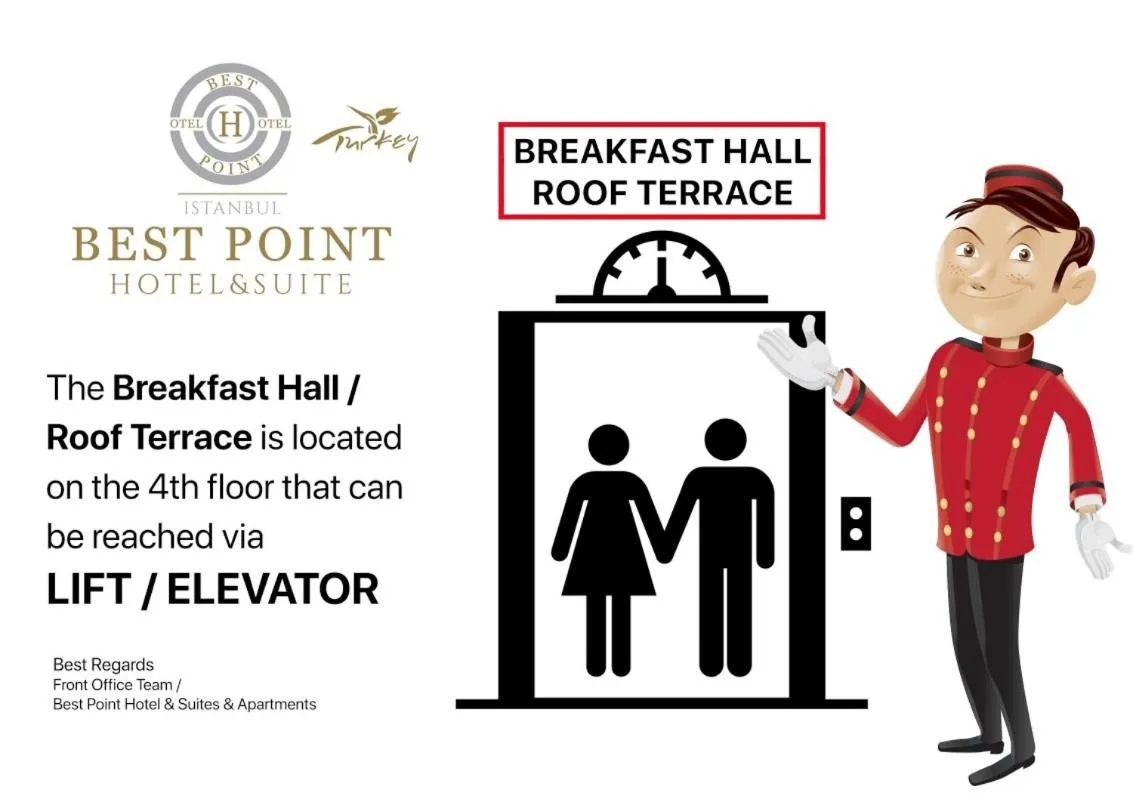 elevator in Best Point Hotel Sultanahmet,Istanbul