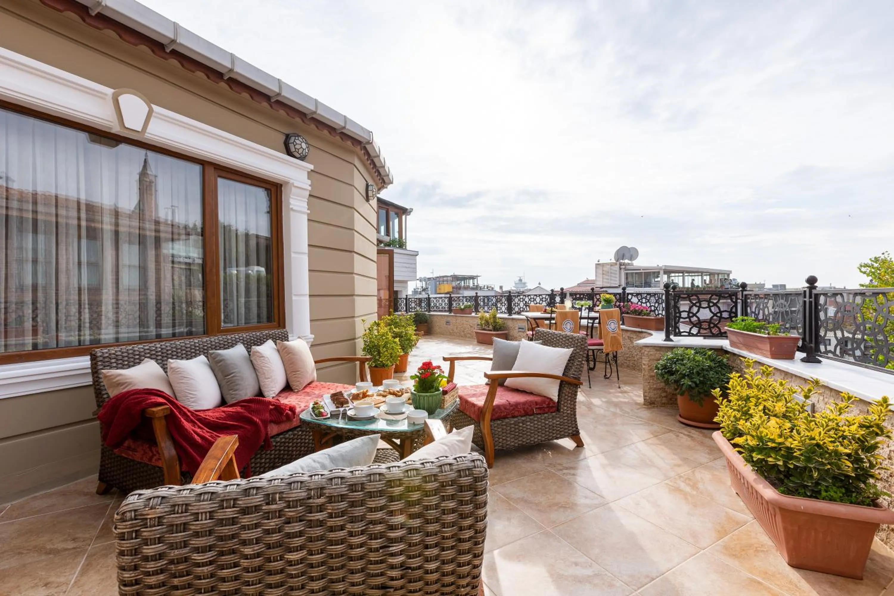 Balcony/Terrace in Best Point Hotel Sultanahmet,Istanbul