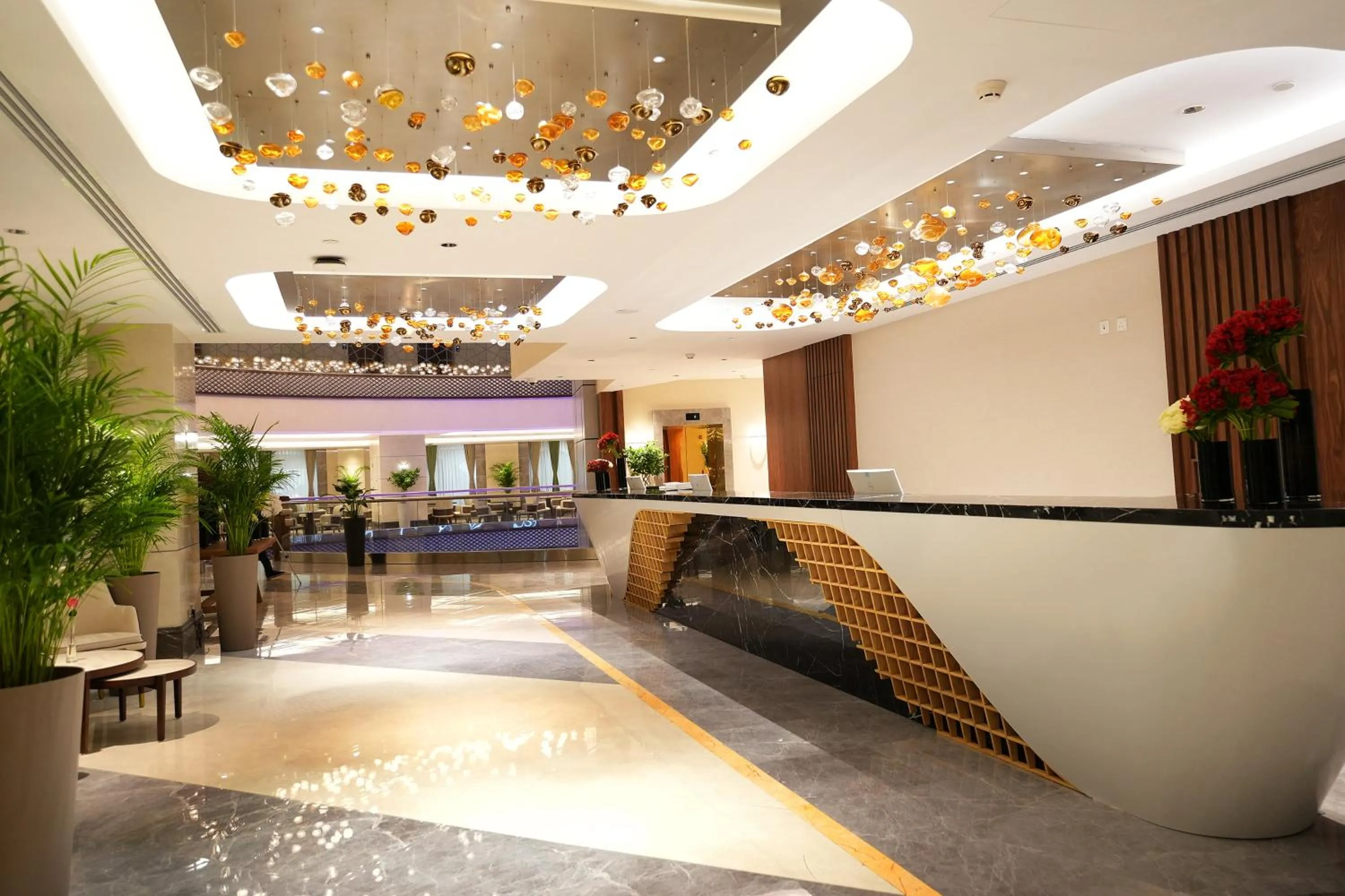 Lobby or reception in Peninsula Worth Hotel