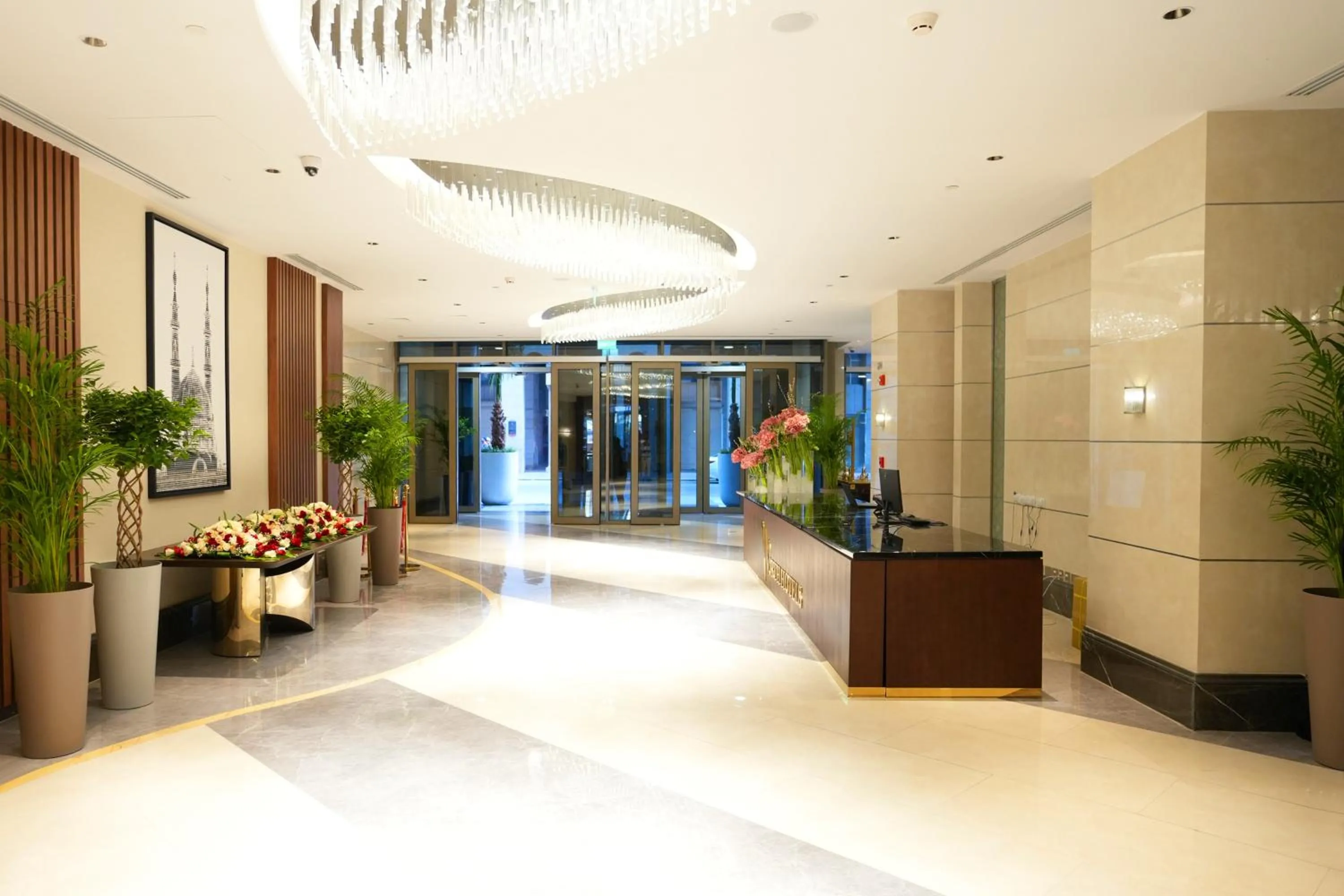Lobby or reception in Peninsula Worth Hotel