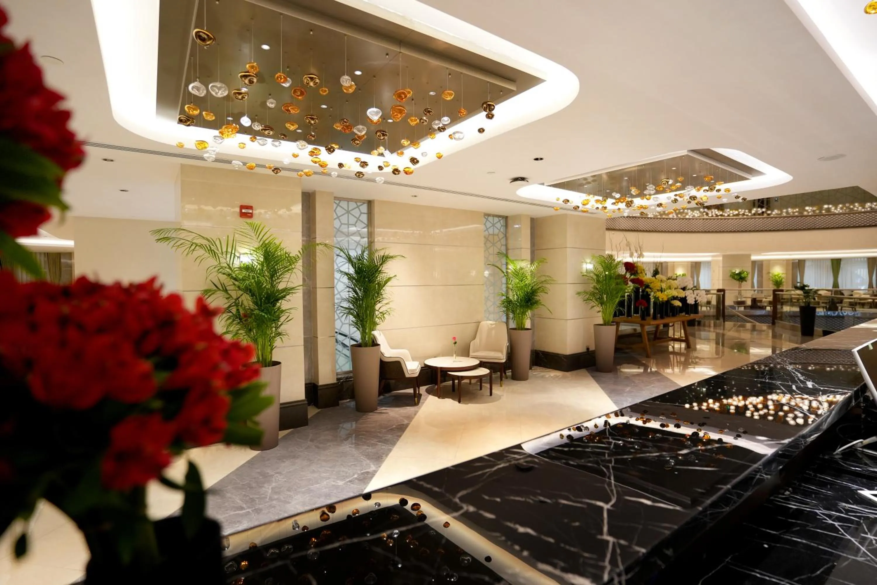 Lobby or reception in Peninsula Worth Hotel