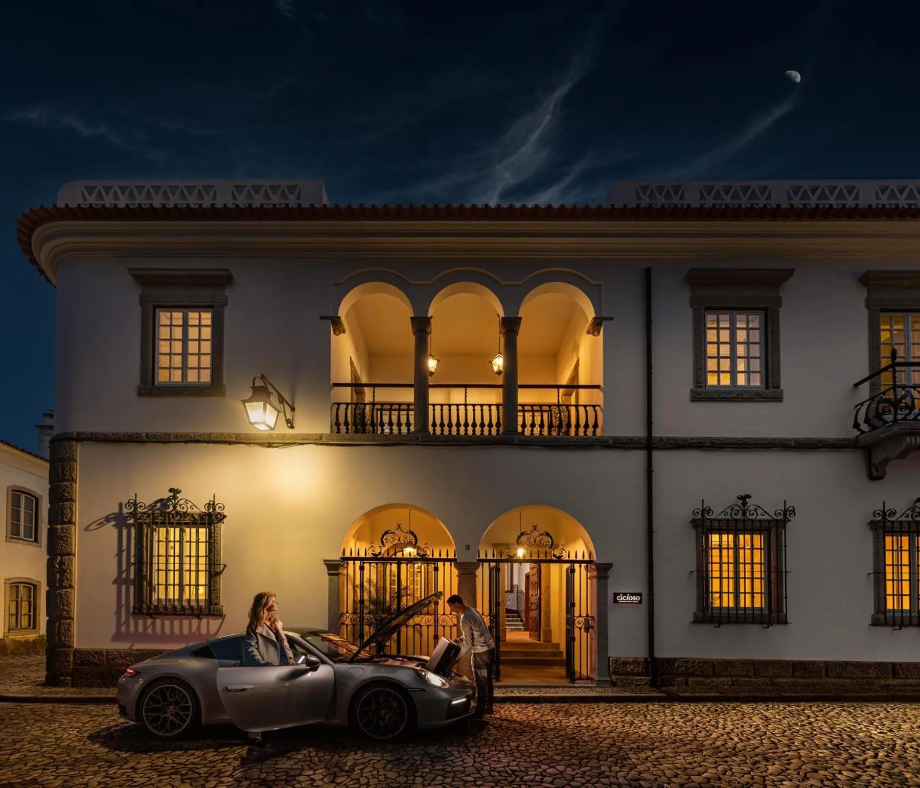 Facade/entrance in CICIOSO boutique hotel