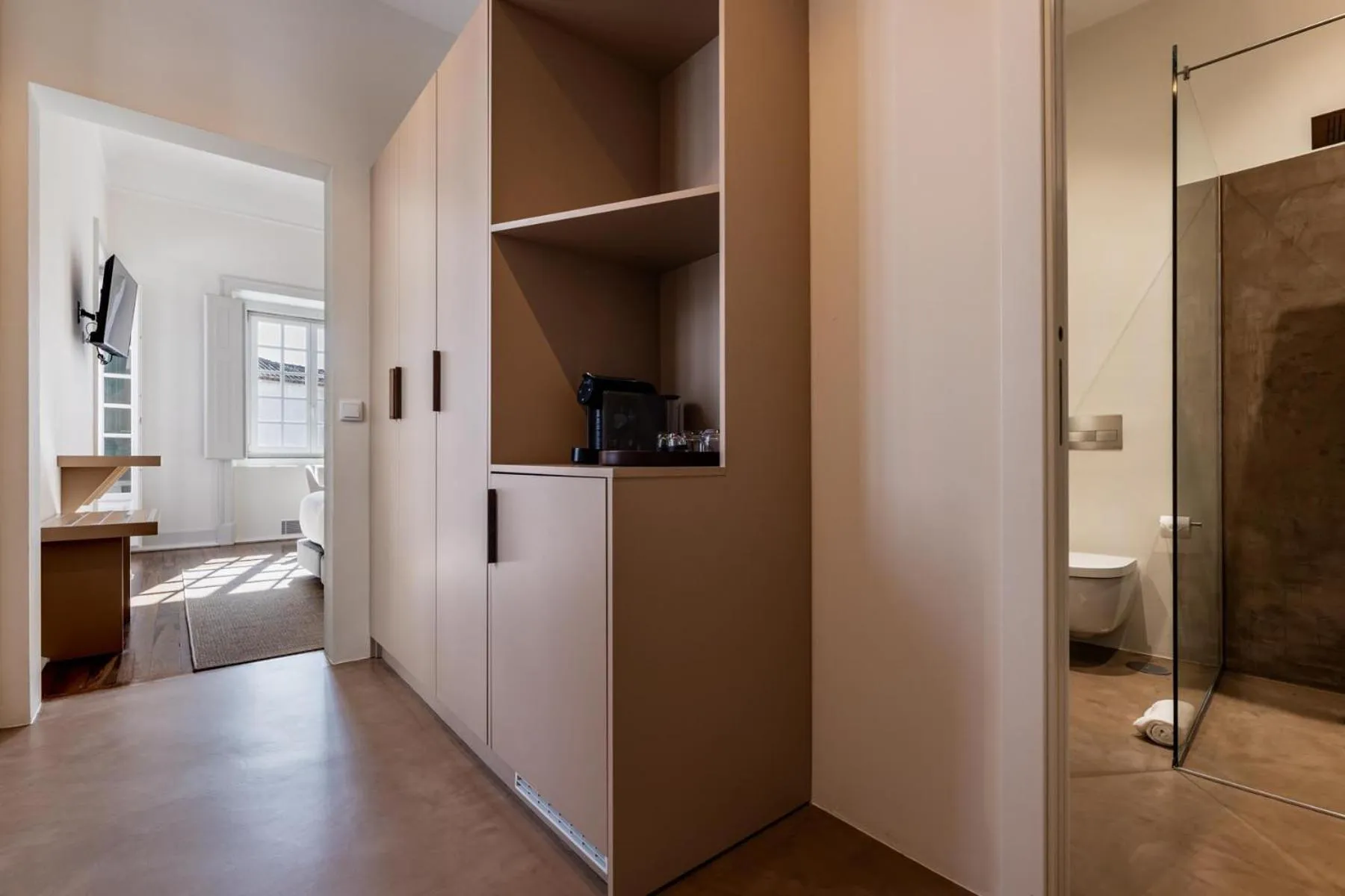 wardrobe in CICIOSO boutique hotel