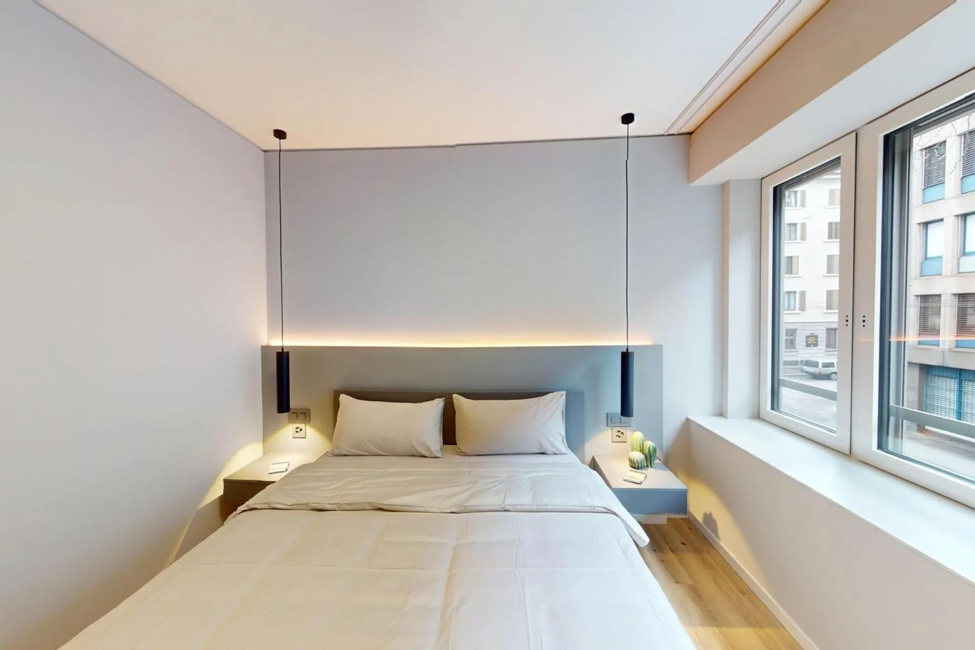 Bedroom, Bed in City Pop 2Night Zürich City - Self check-in