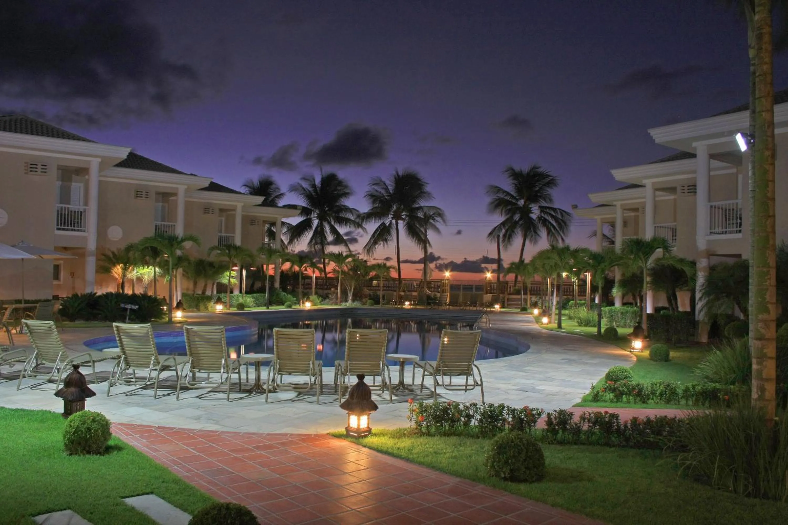 Garden in Hotel Coral Beach