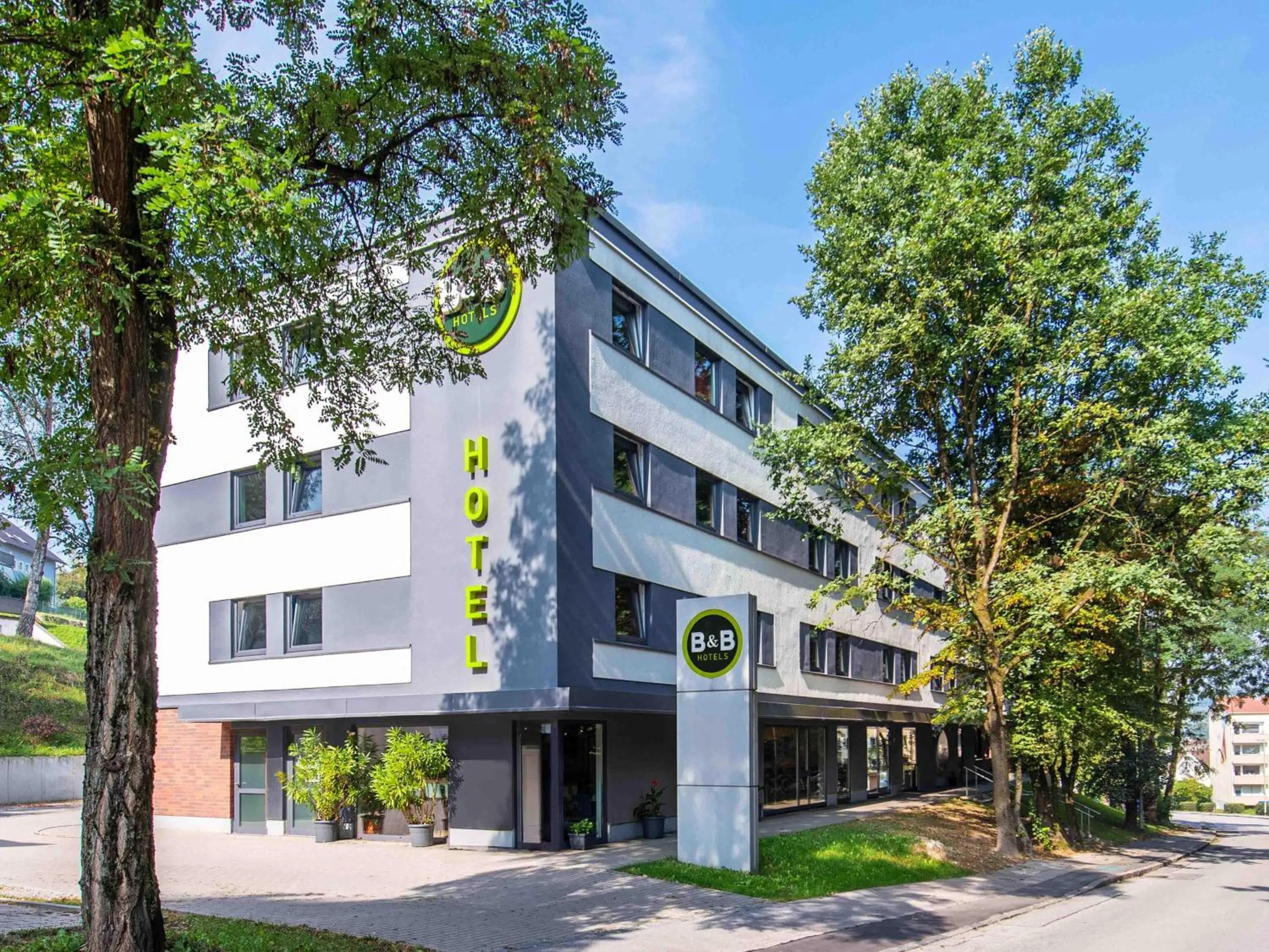Property building in B&B Hotel Passau