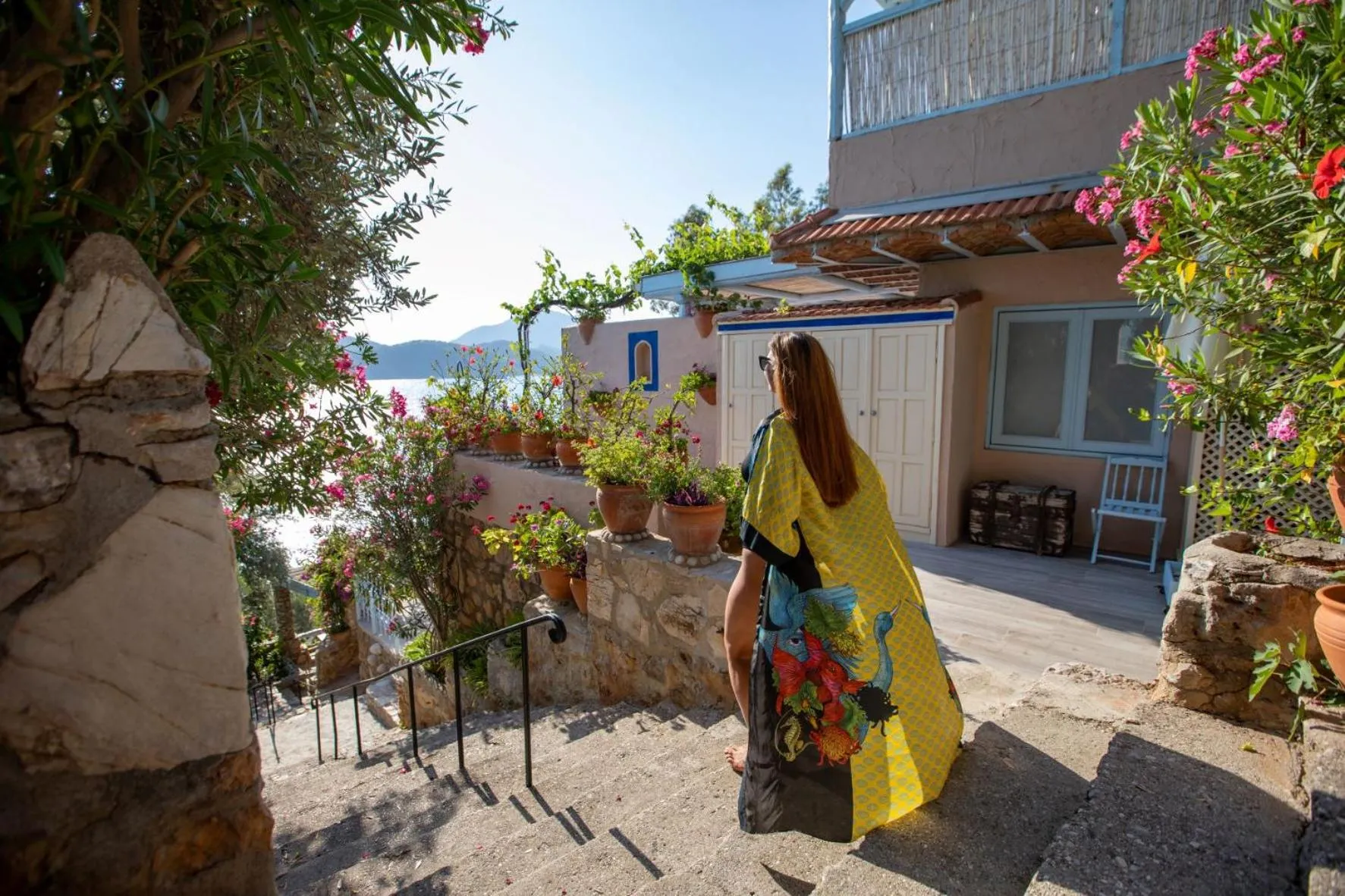 Garden in Beyaz Yunus Hotel - Adult Only