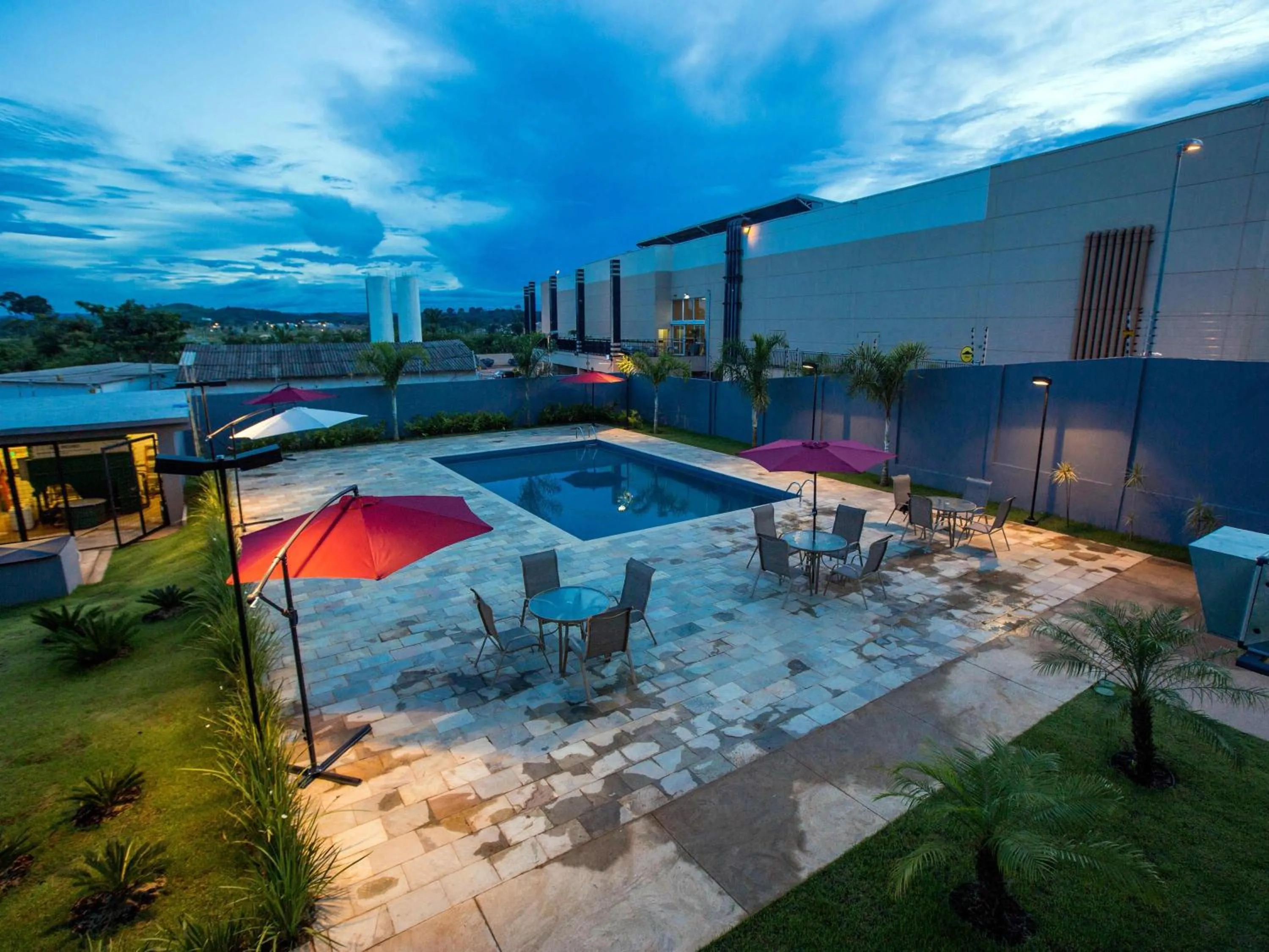 Pool view in ibis Styles Parauapebas