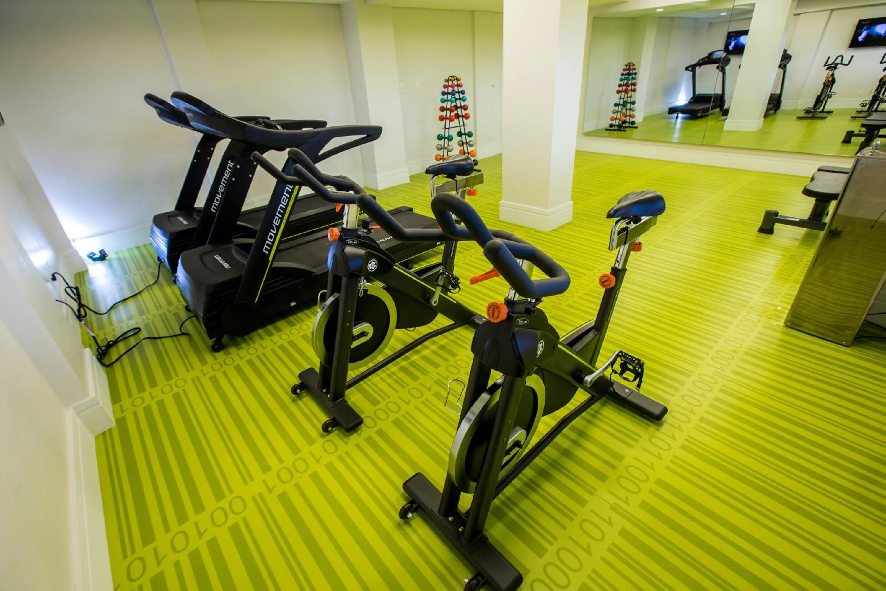 Fitness centre/facilities in ibis Styles Parauapebas