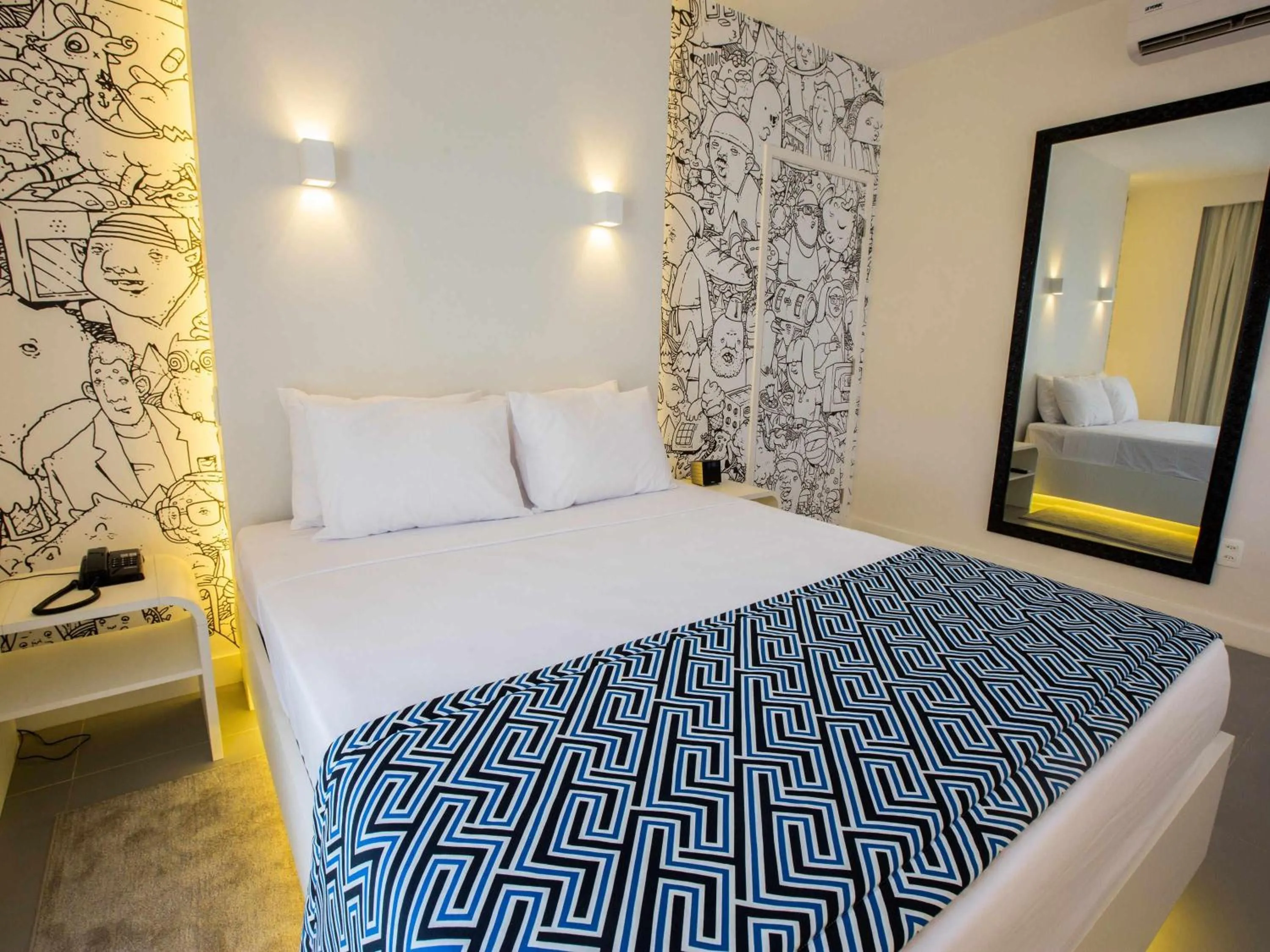 Bedroom, Bed in ibis Styles Parauapebas
