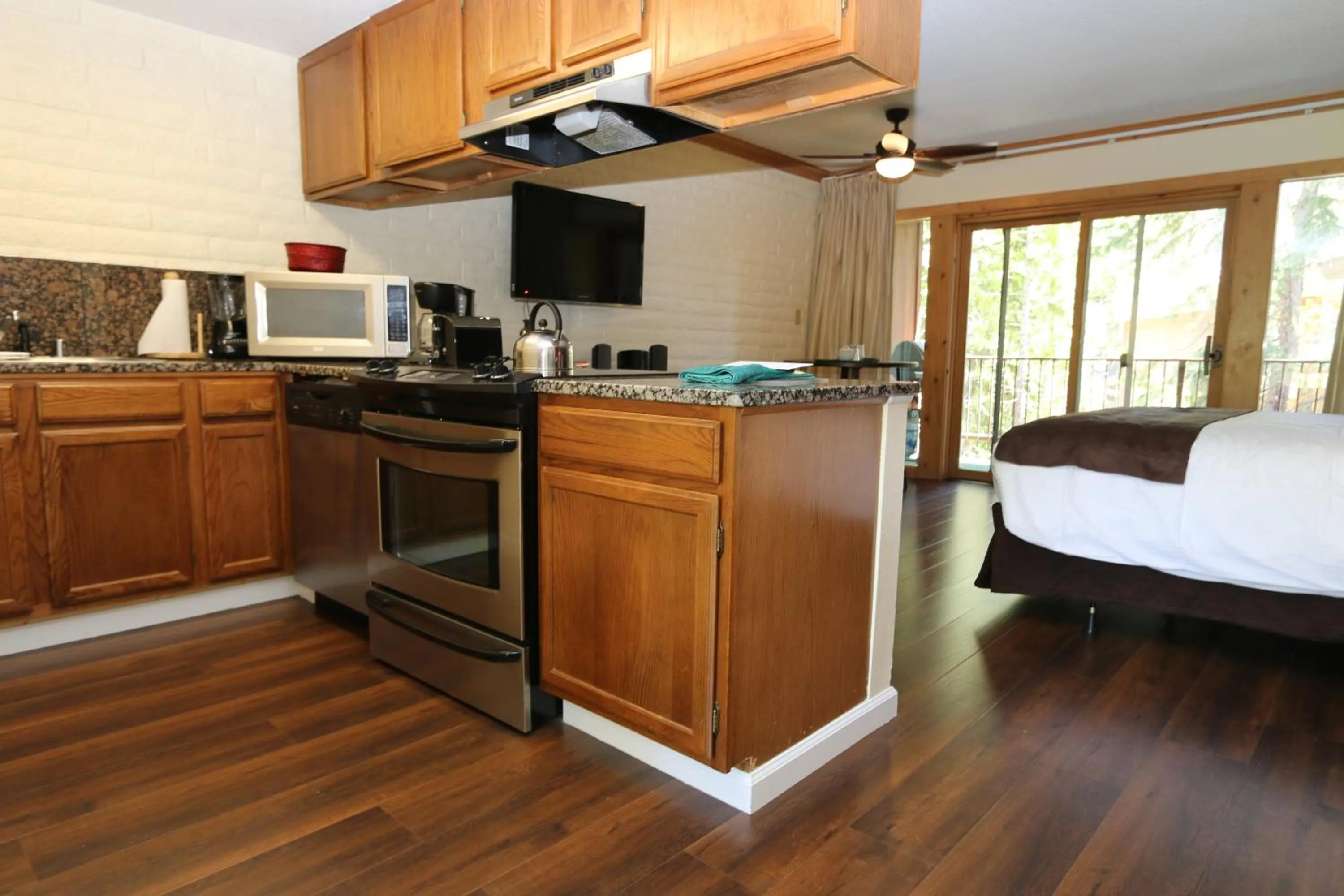 Bed in North Lake Lodges & Villas