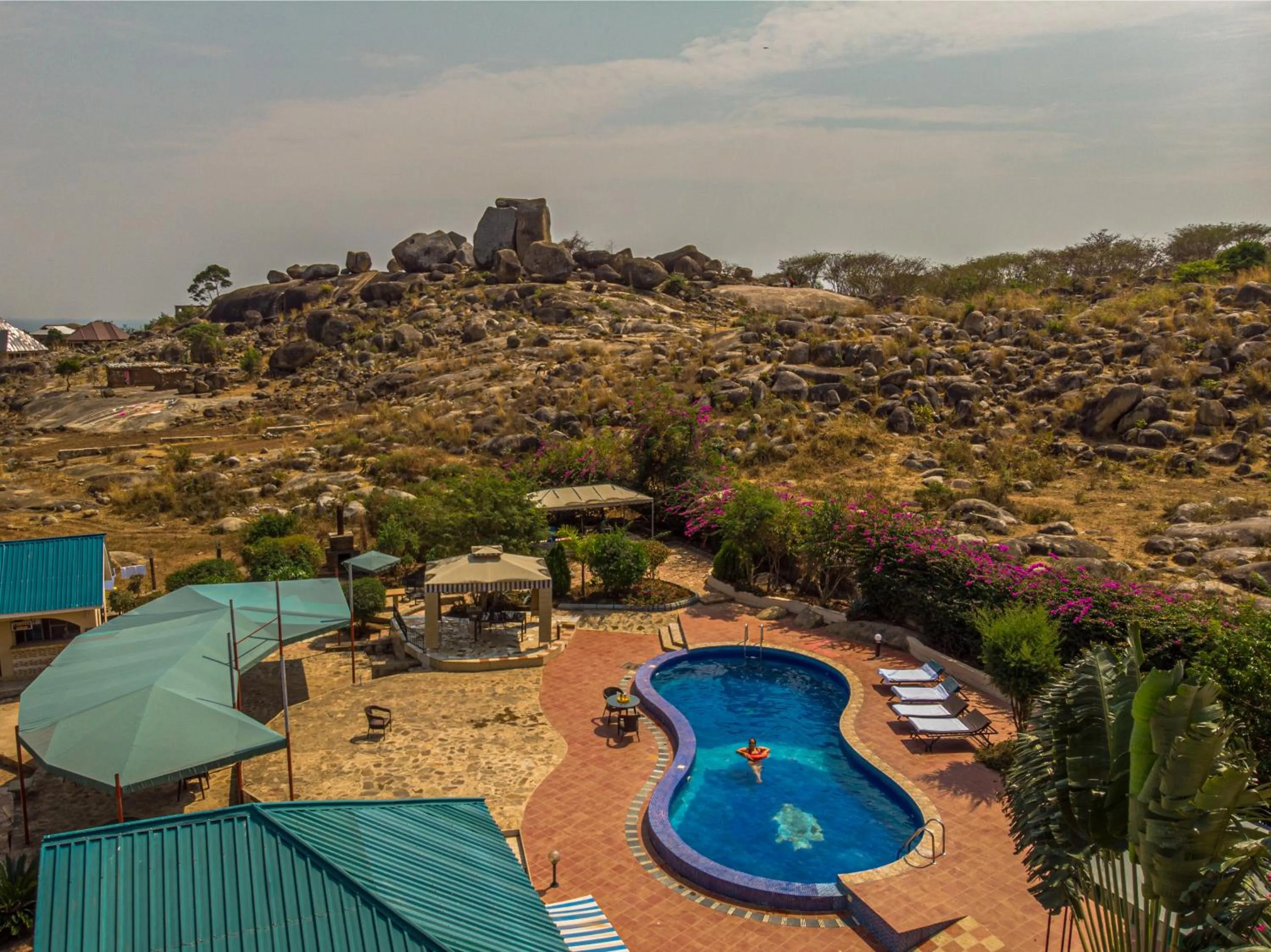 Swimming pool in The Lahe Hotels