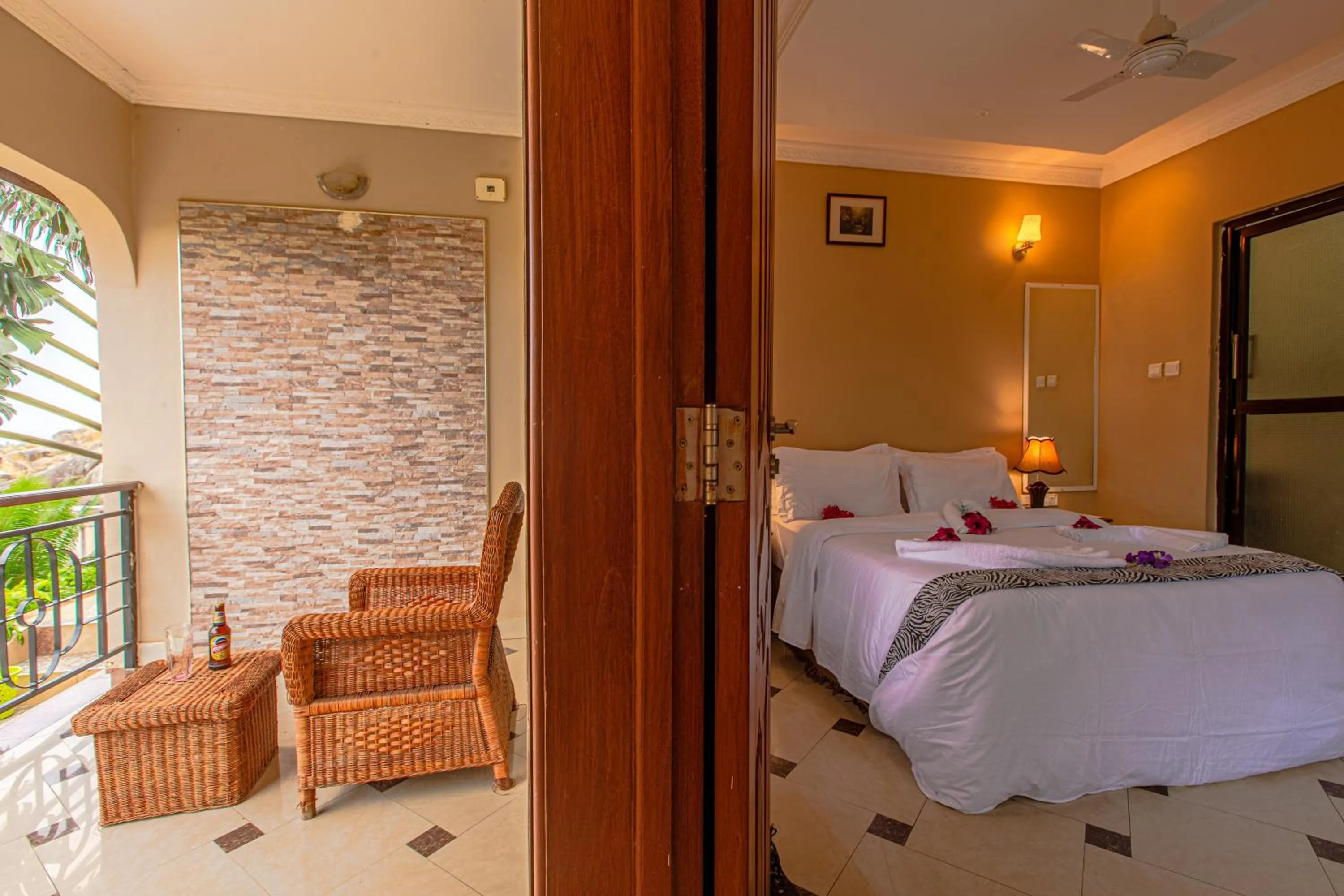 Seating area in The Lahe Hotels