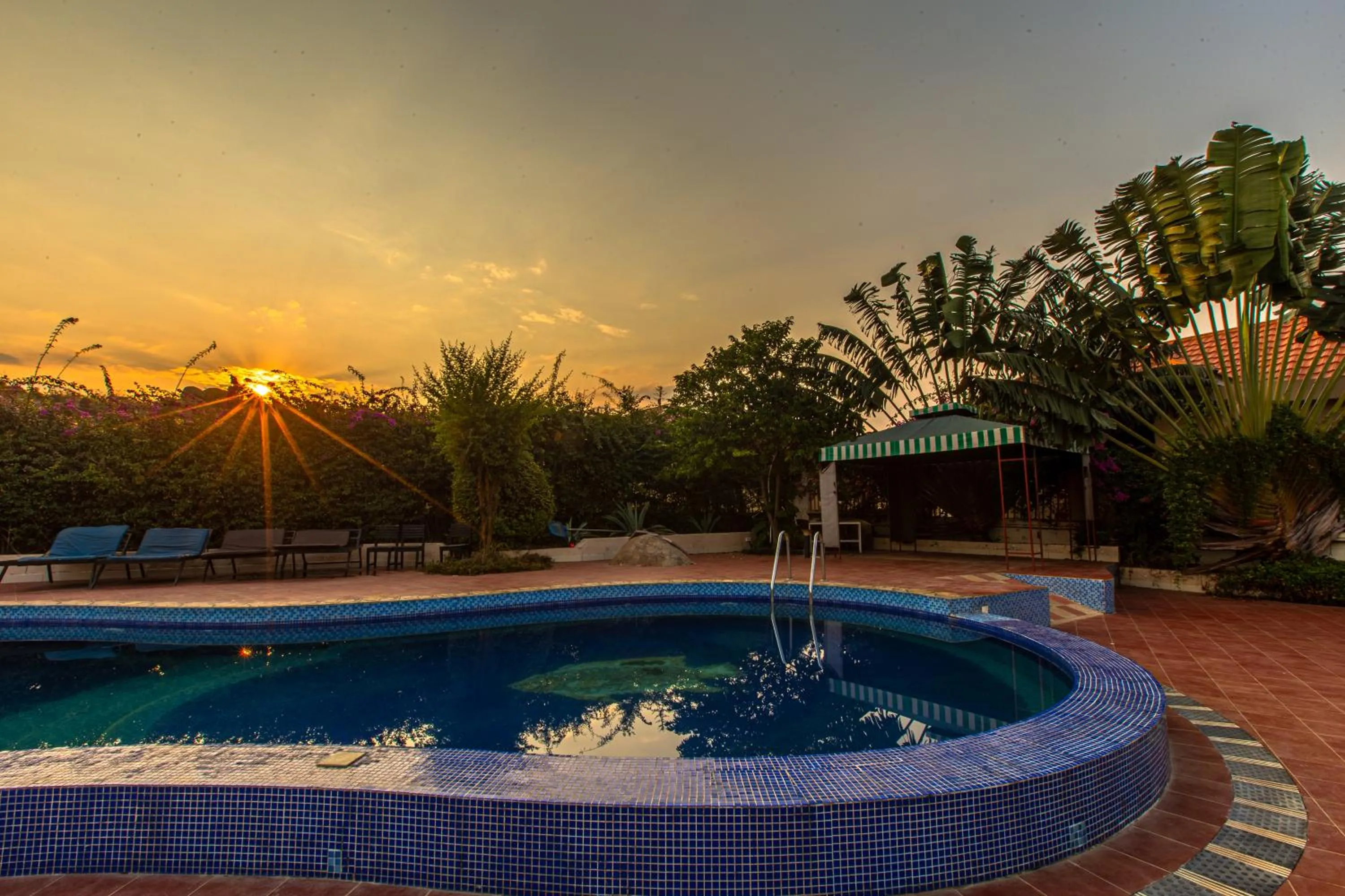 Swimming pool in The Lahe Hotels