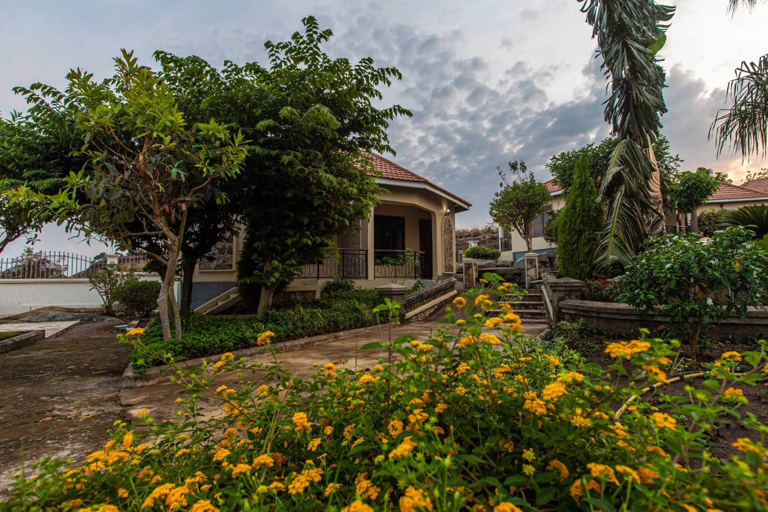 Garden view in The Lahe Hotels