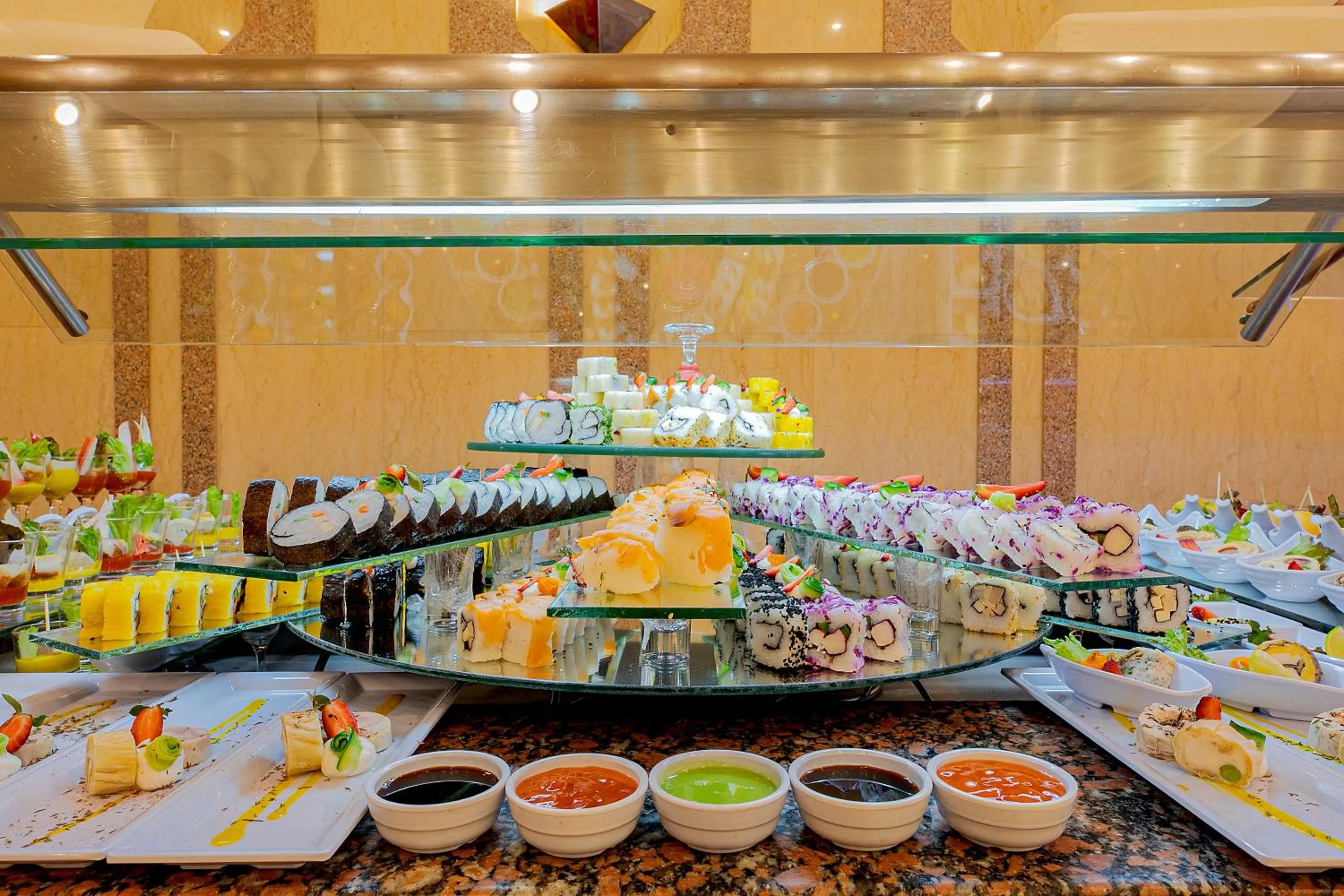 Food in Marlin Inn Azur Resort