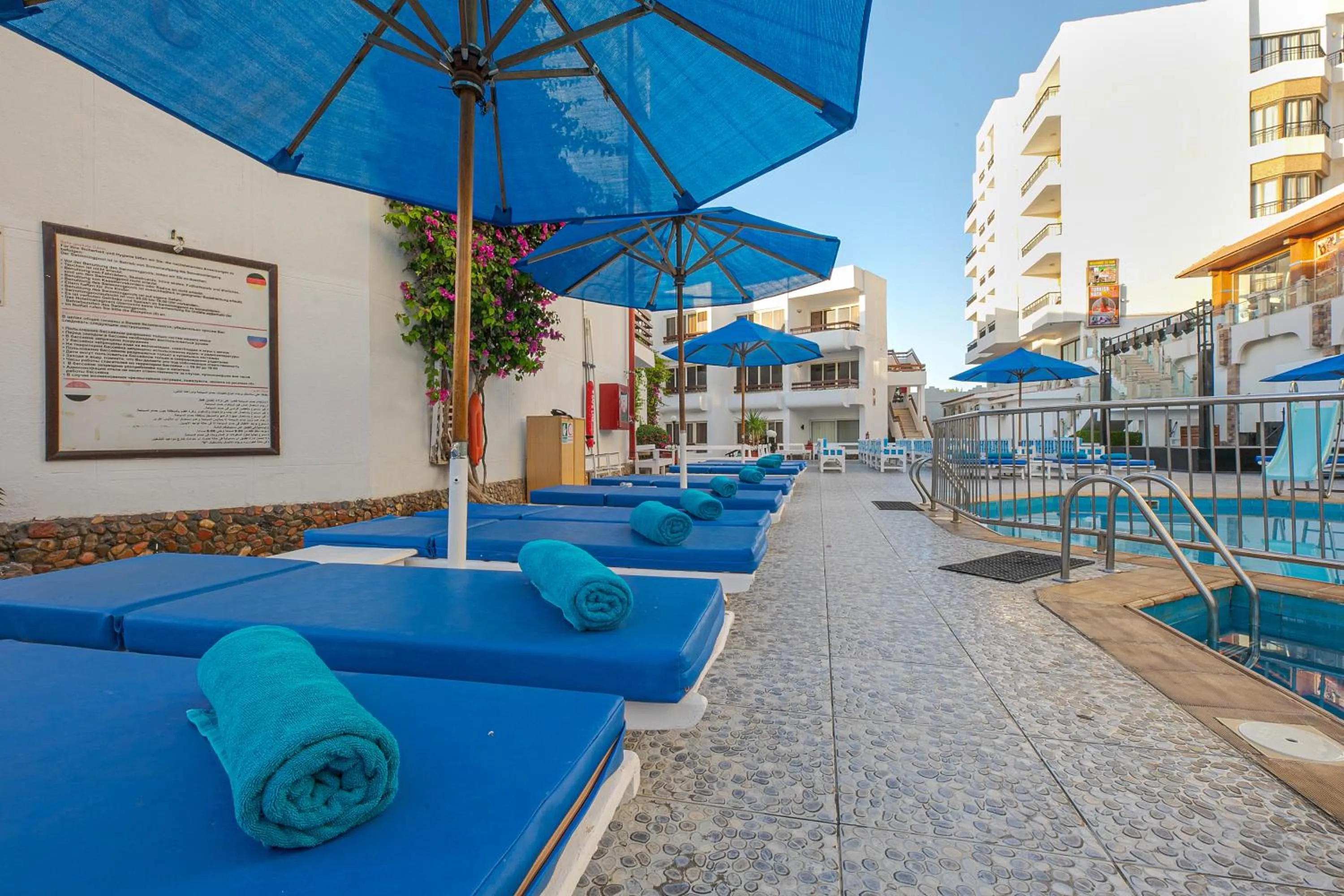Pool view in Marlin Inn Azur Resort