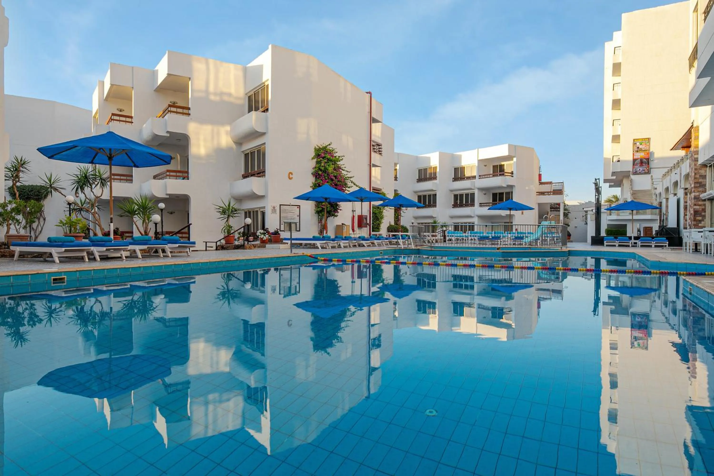 Swimming pool in Marlin Inn Azur Resort