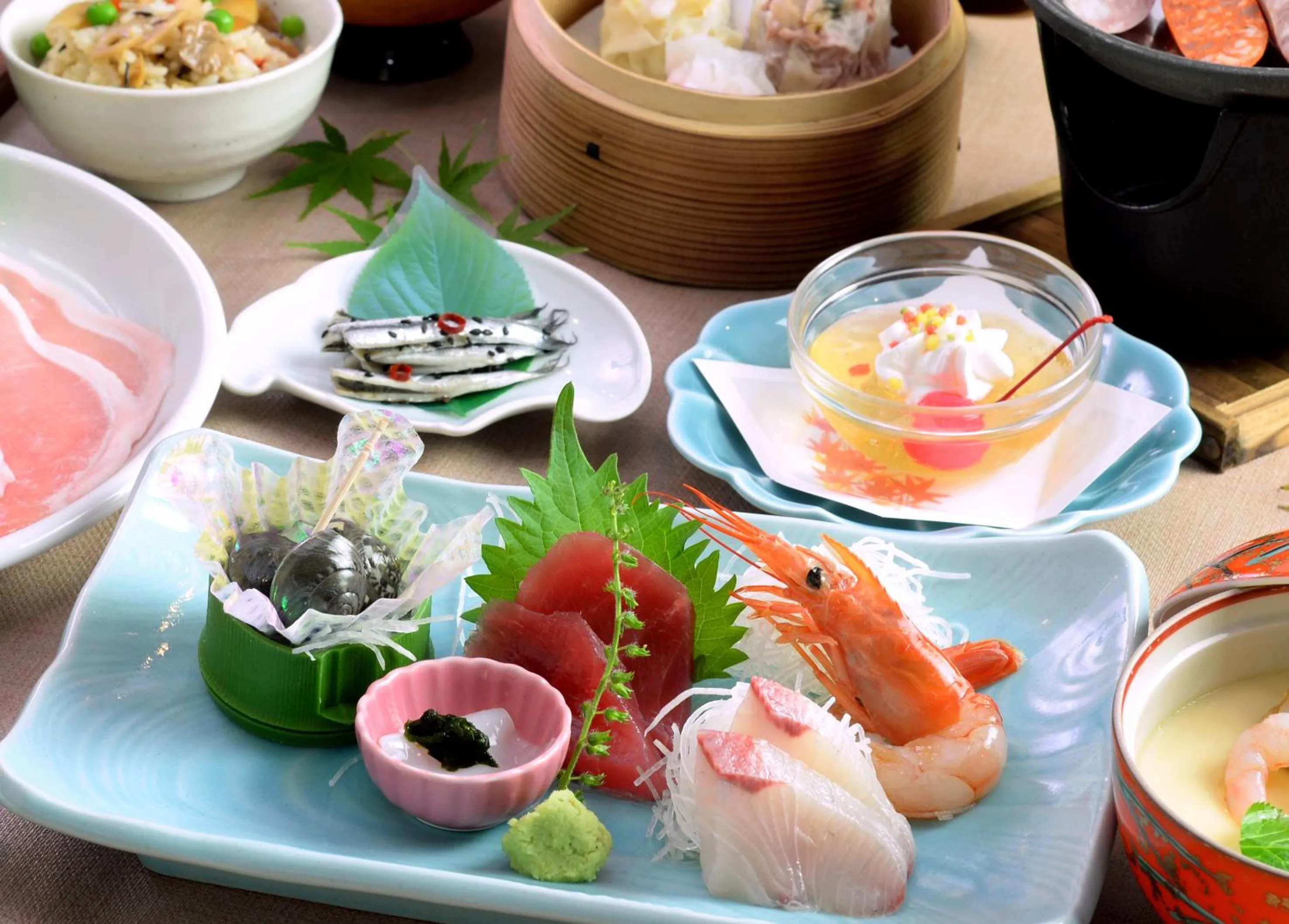 Food close-up in Spa&Resort Kujukuri Taiyou-no-sato