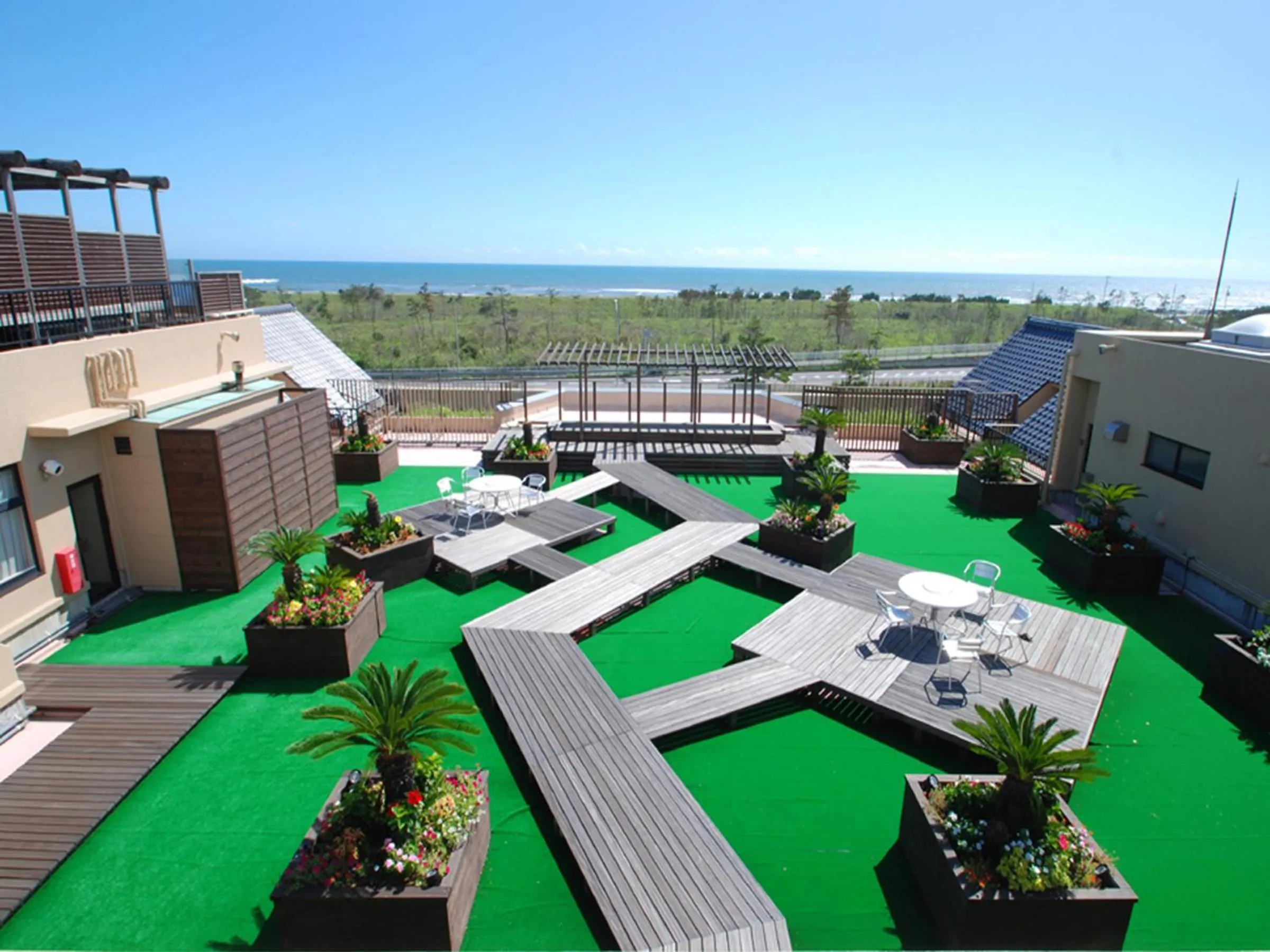 Area and facilities in Spa&Resort Kujukuri Taiyou-no-sato