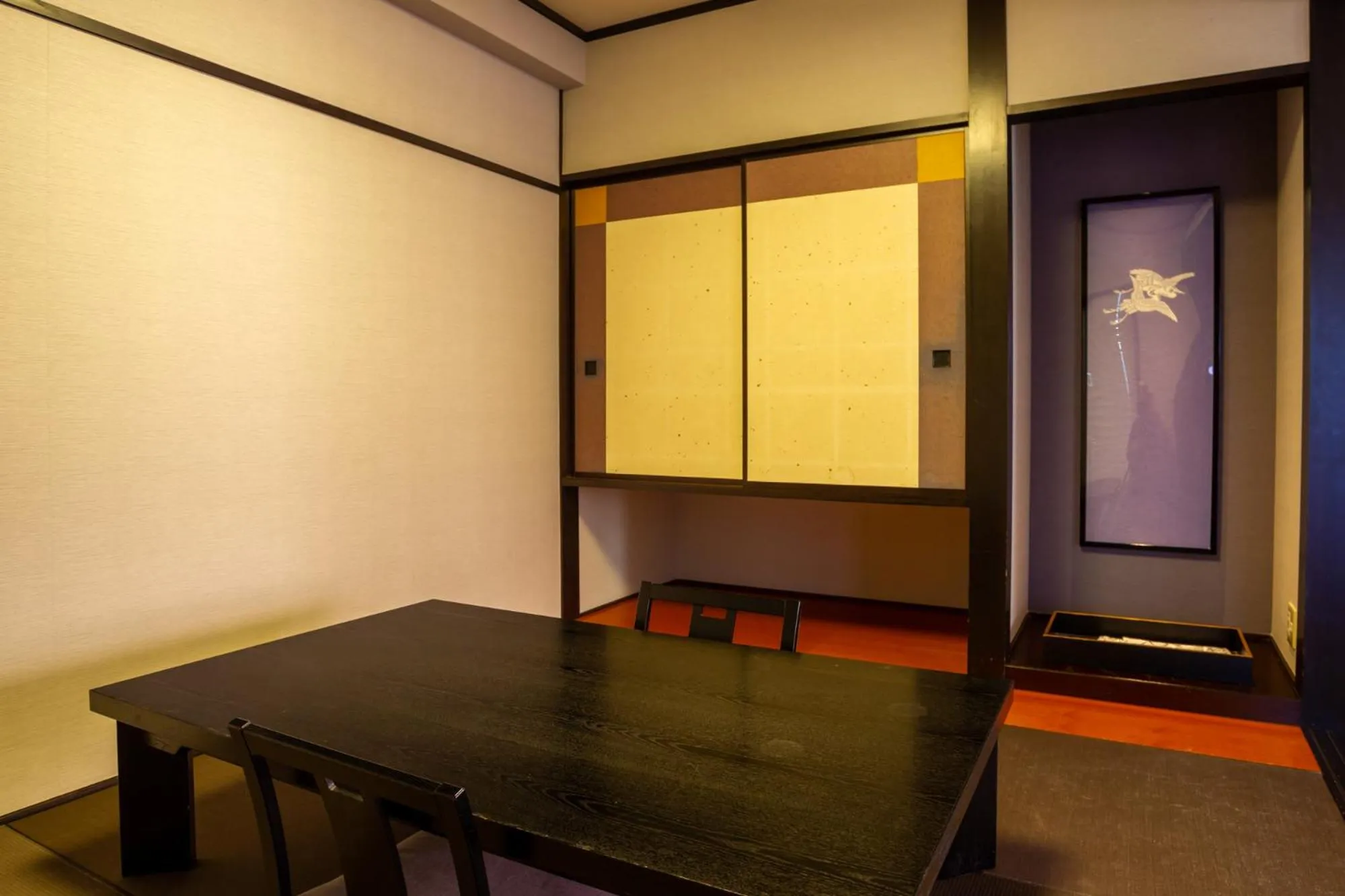 Dining area in Saiou no Miya