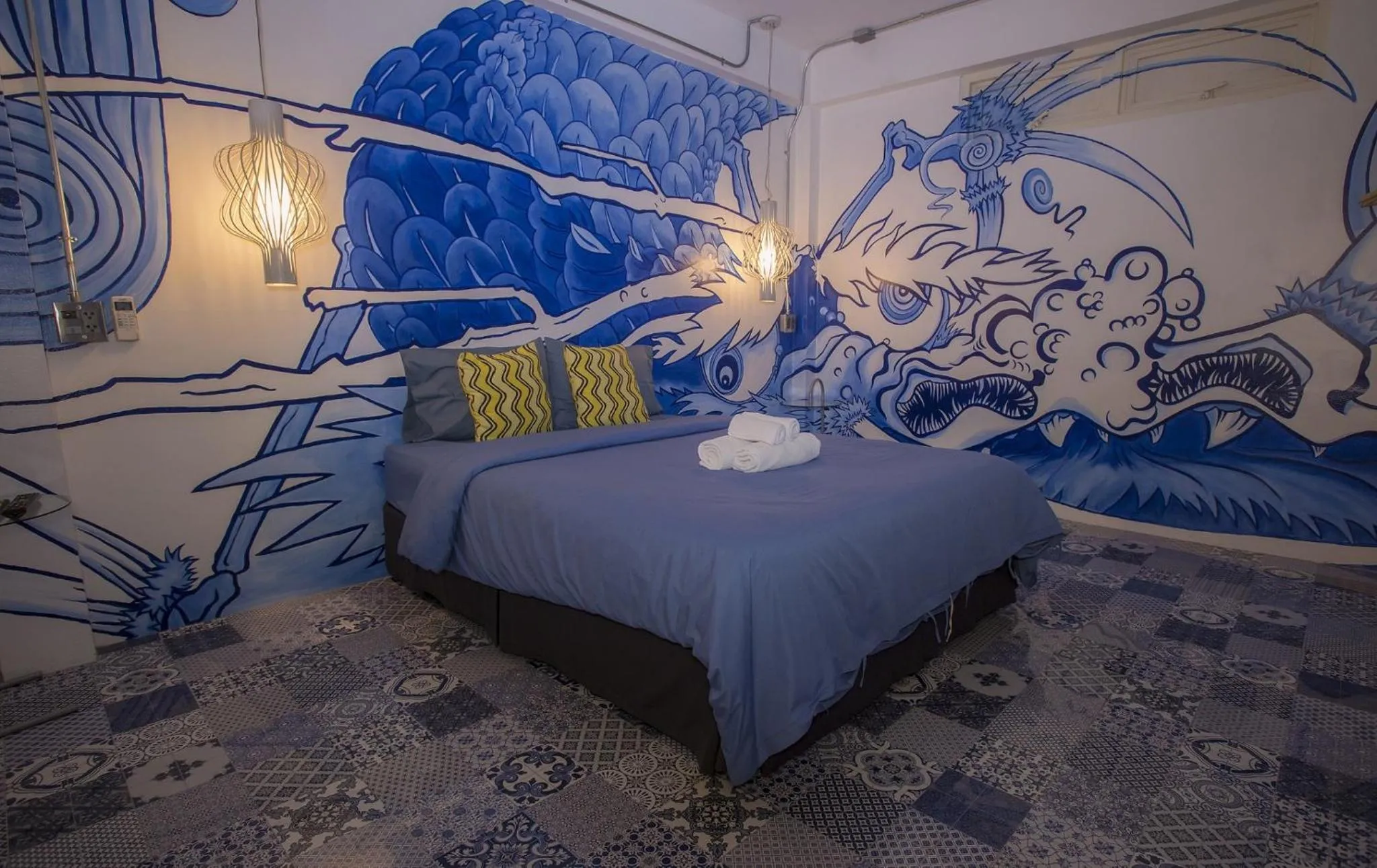 Bedroom, Bed in Tamajun Hotel