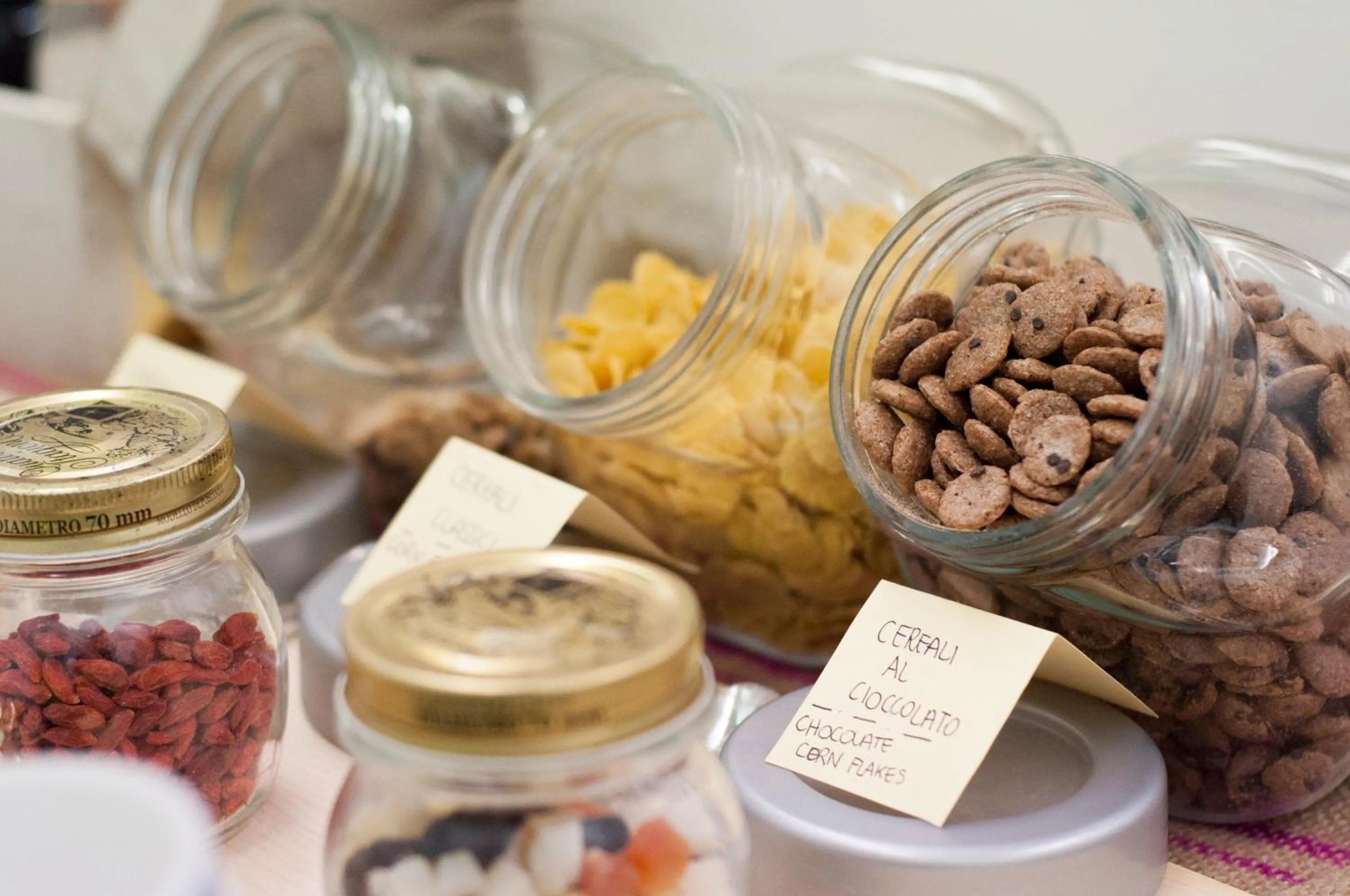 Italian breakfast in Hotel del Mar