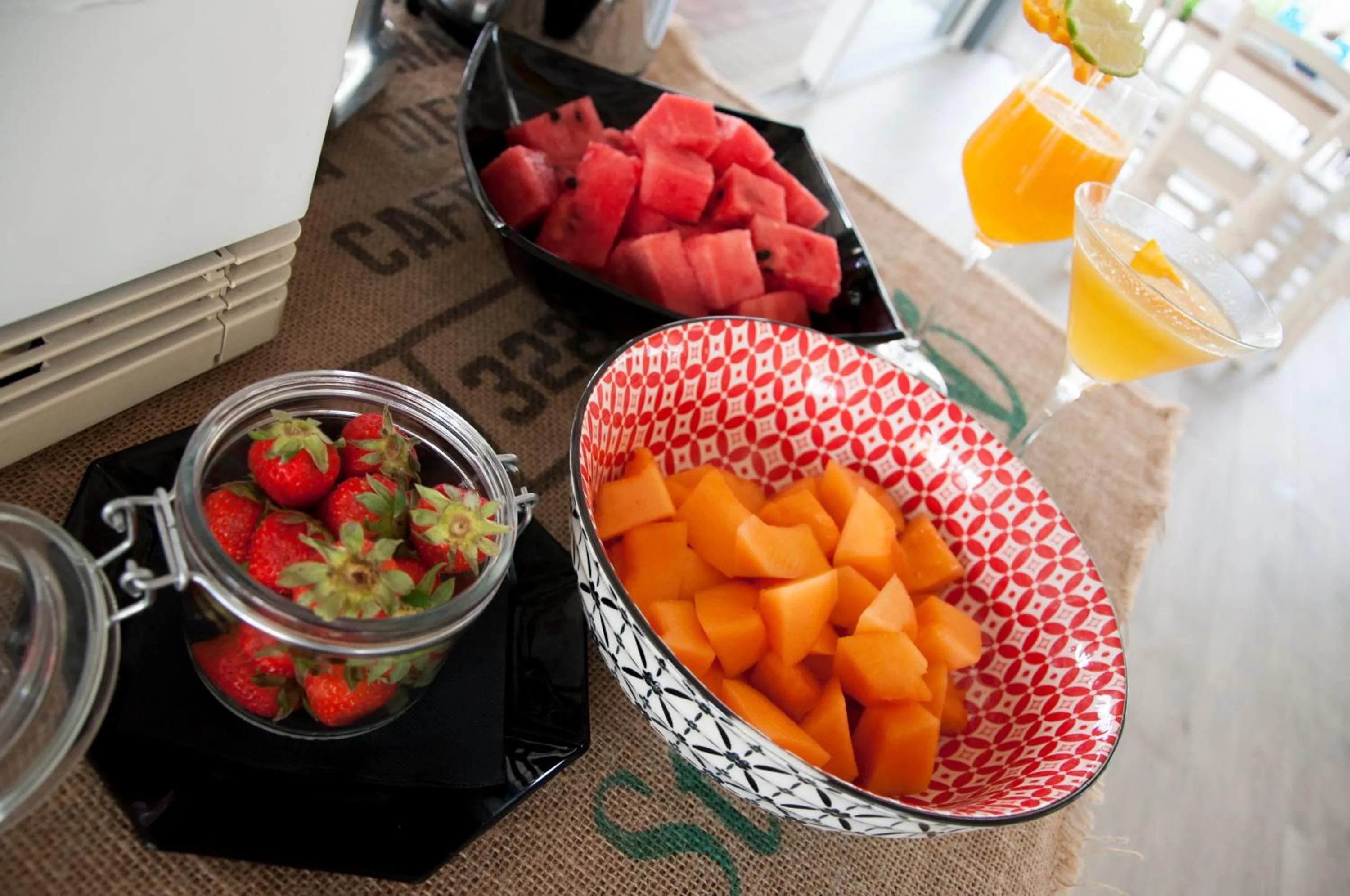 Food close-up in Hotel del Mar