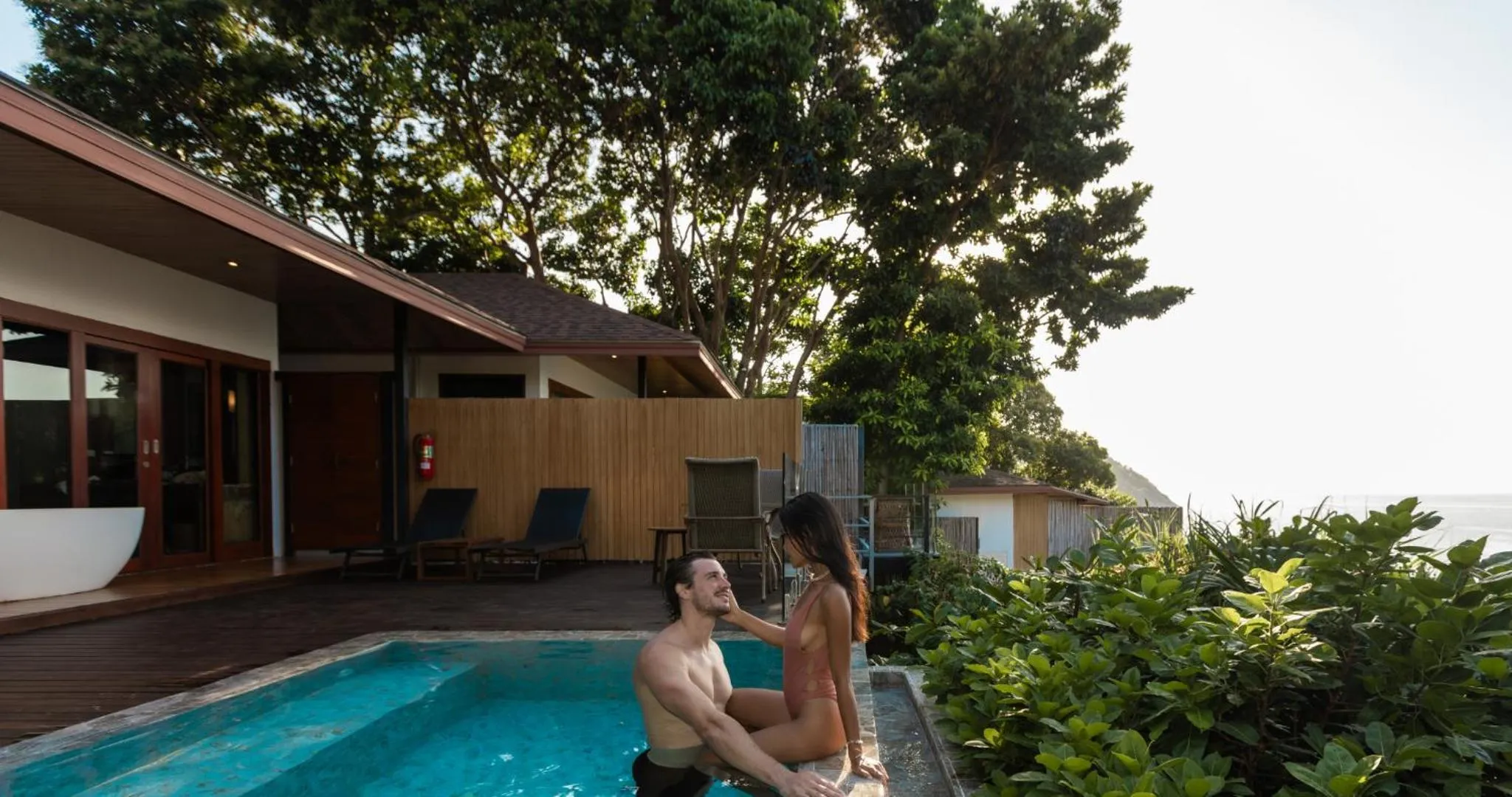 Swimming pool in The Cliff Lipe