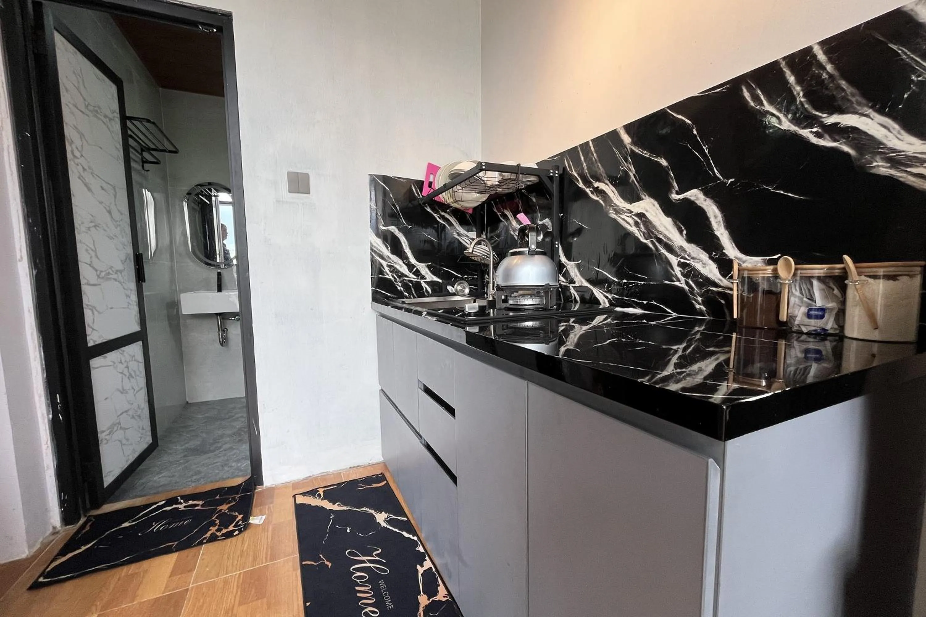 Kitchen or kitchenette in Fifa Cabin 3 by Fifa Grup