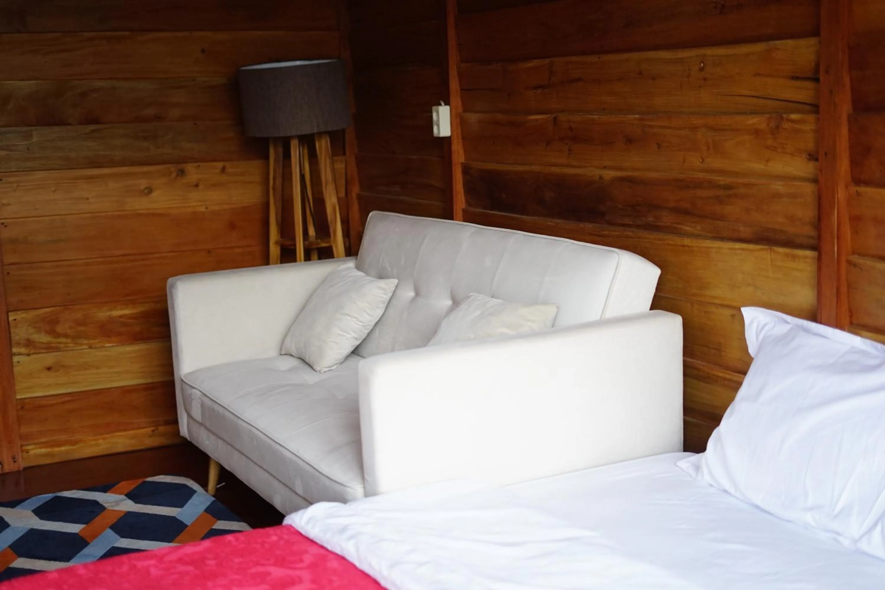Bed in Savana Cabin by Fifa Grup