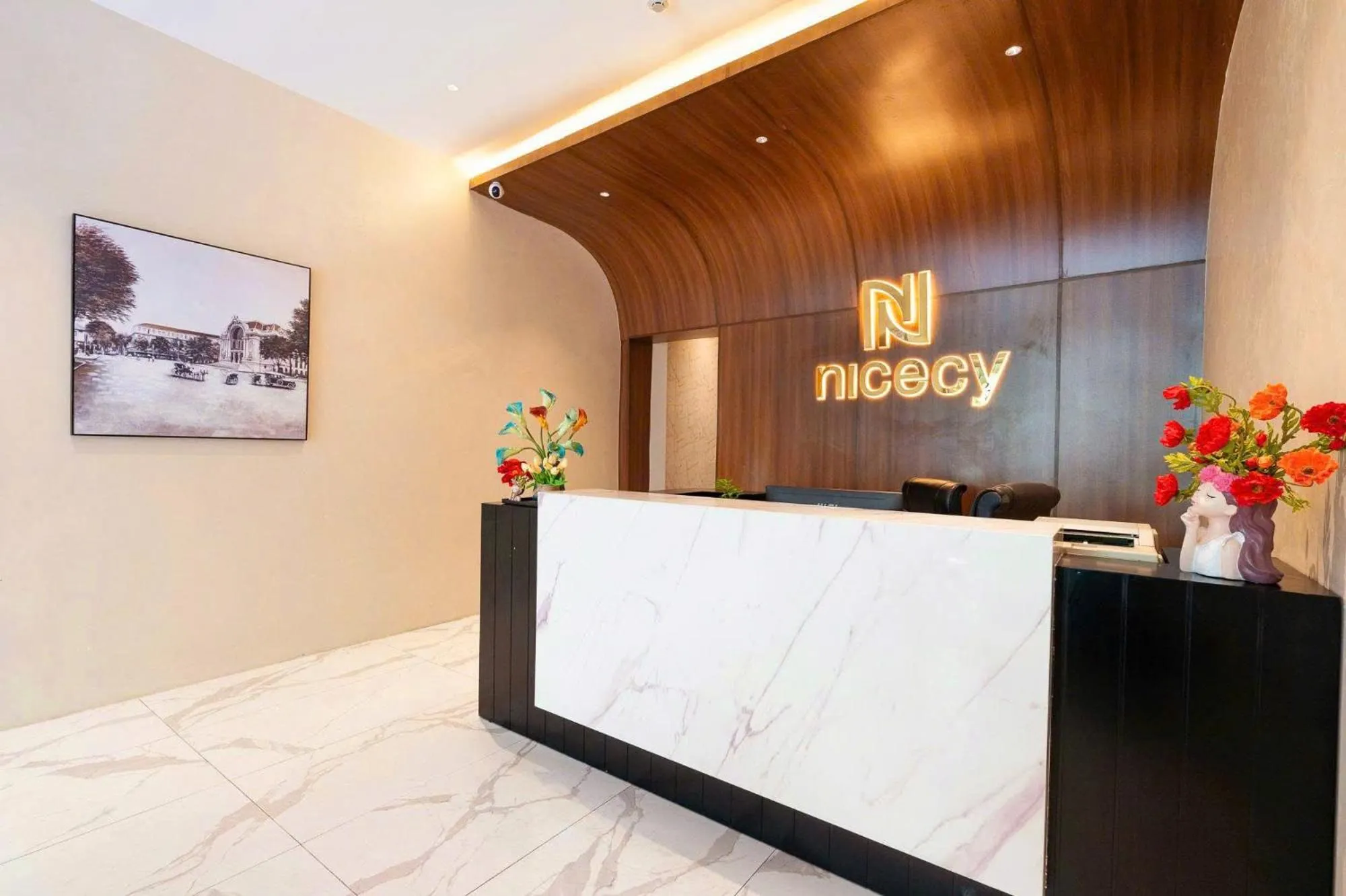Property logo or sign in Nicecy Hotel - 218 Le Thanh Ton Street