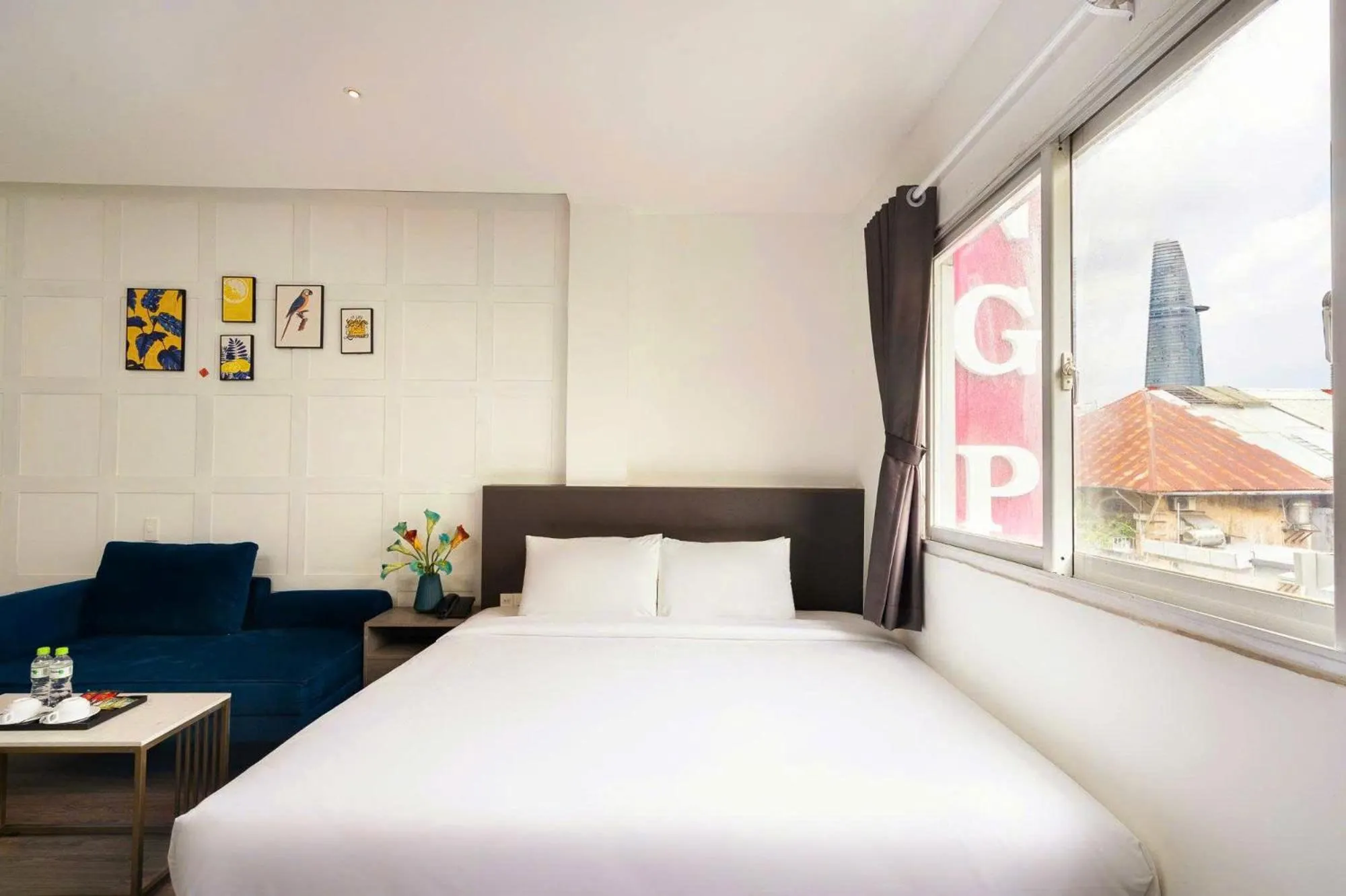Photo of the whole room, Bed in Nicecy Hotel - 218 Le Thanh Ton Street