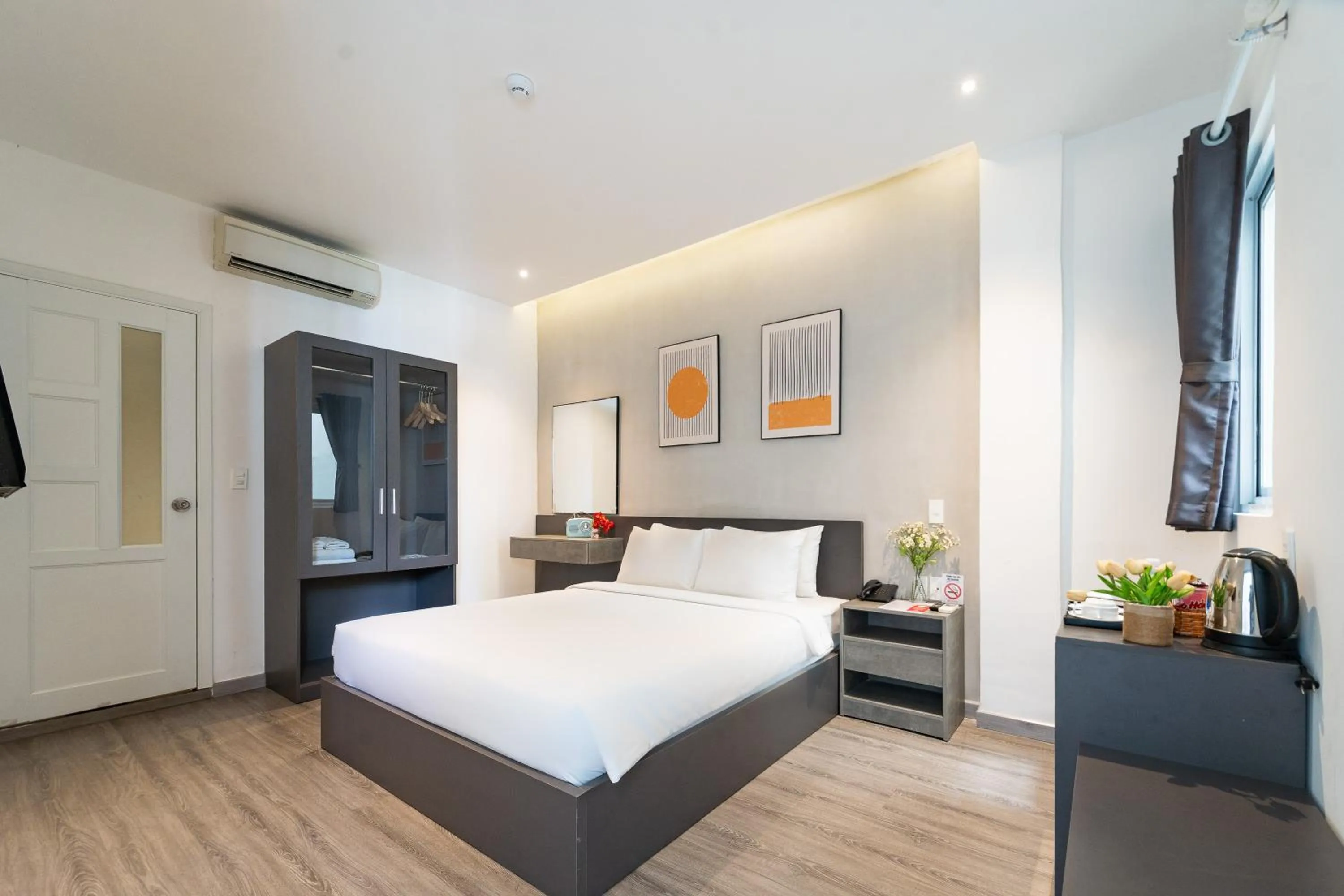 Photo of the whole room, Bed in Nicecy Hotel - 218 Le Thanh Ton Street