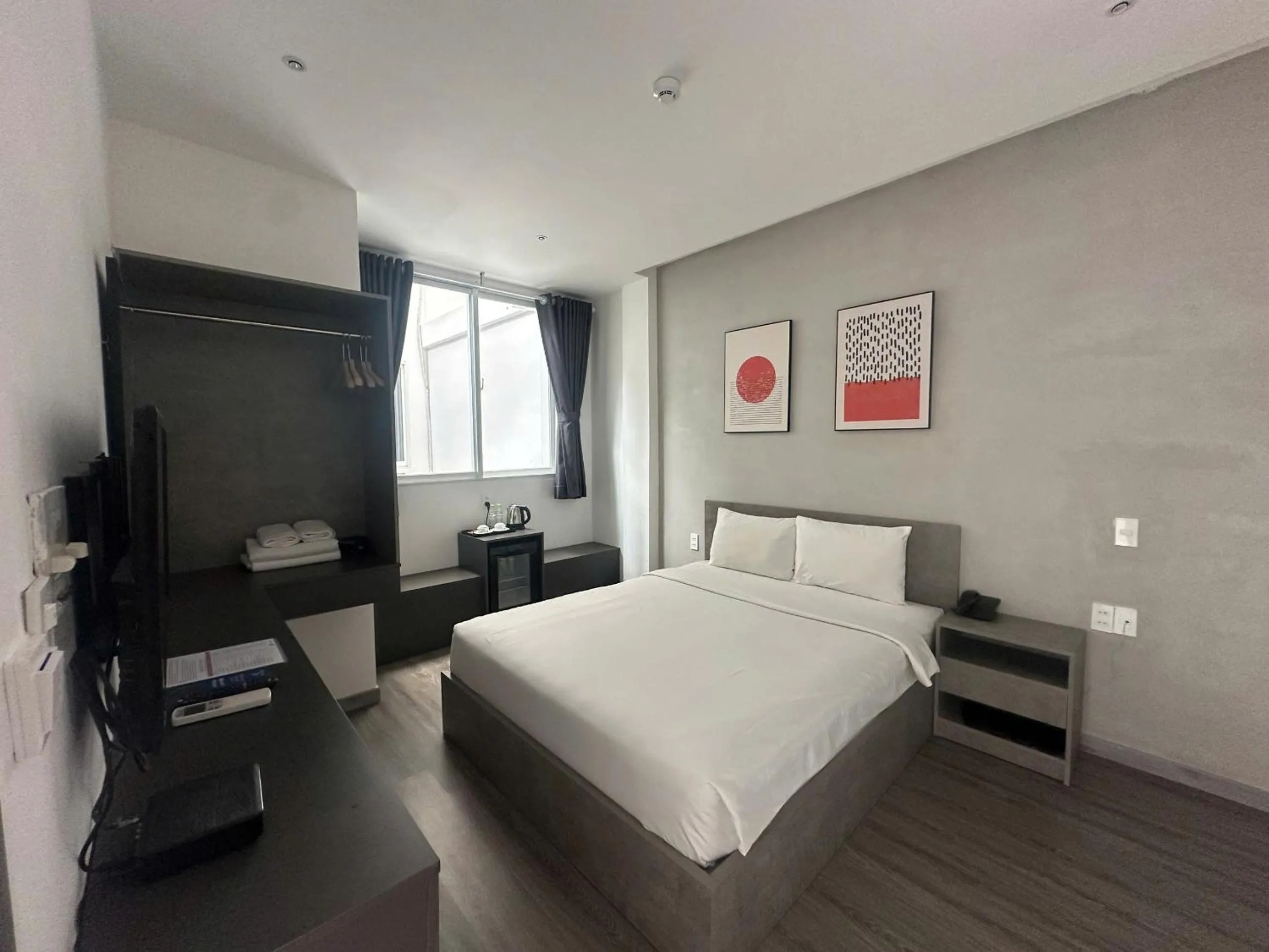 Photo of the whole room, Bed in Nicecy Hotel - 218 Le Thanh Ton Street