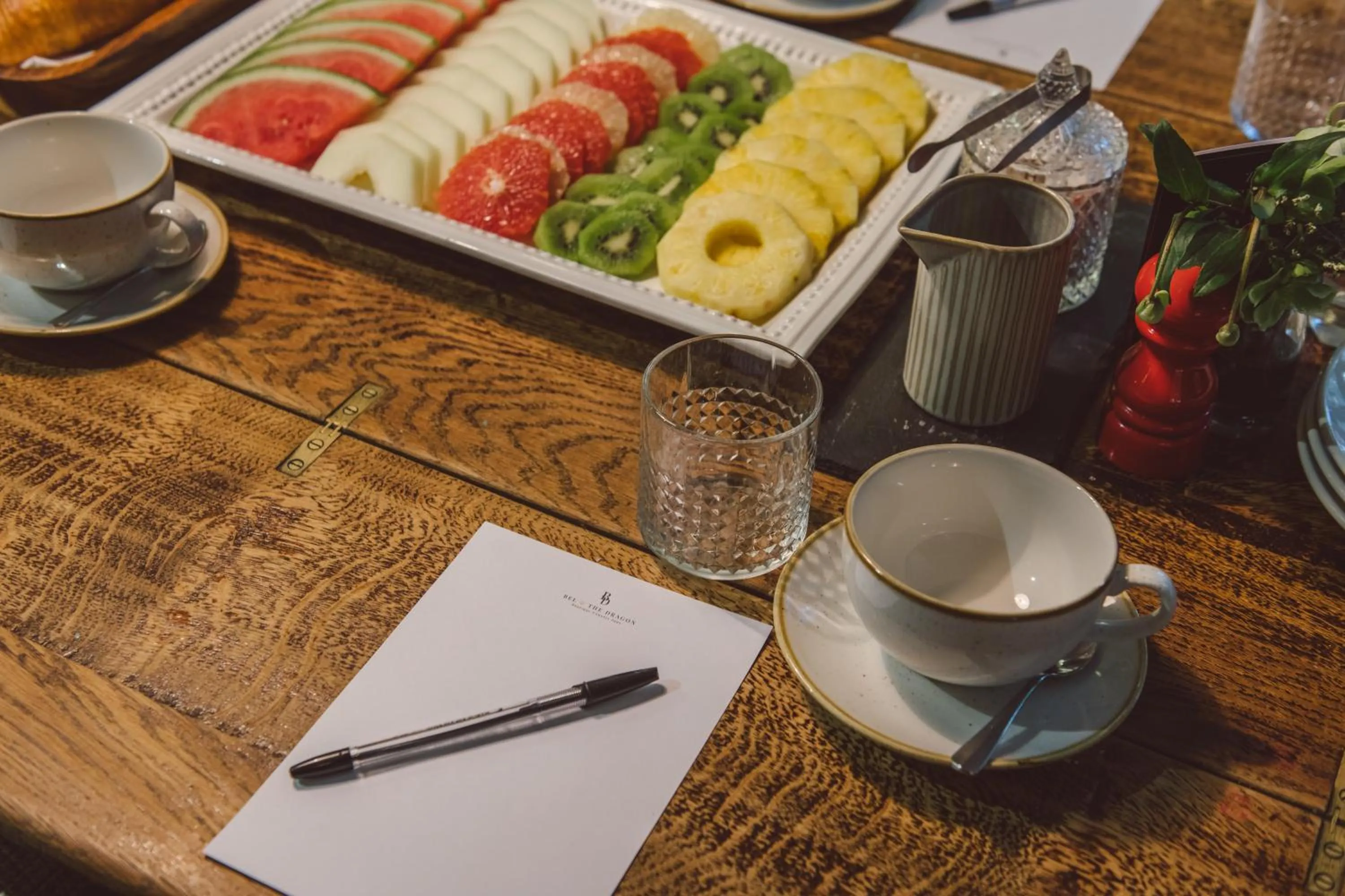 Breakfast in Bel And The Dragon-Churt