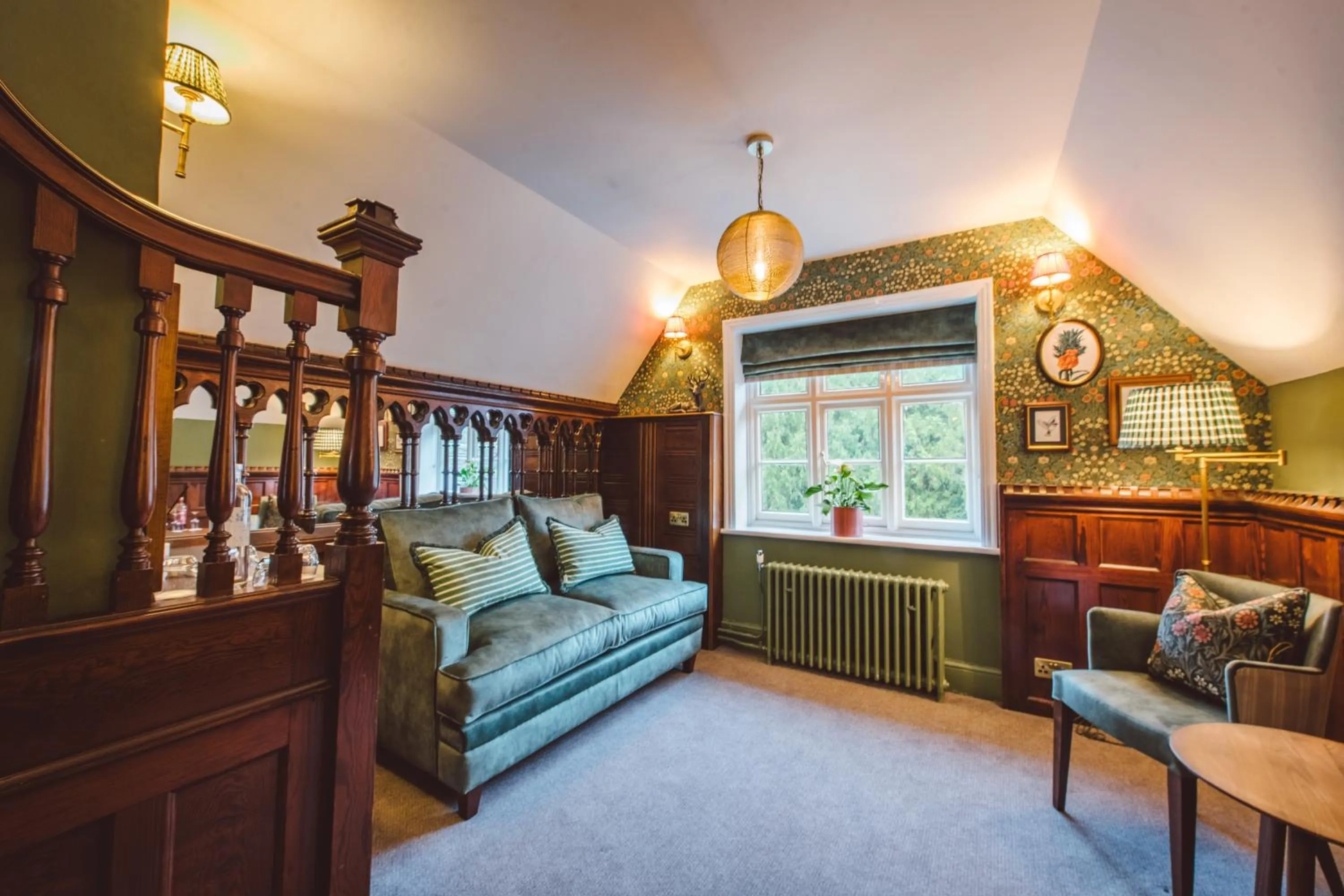 Seating area in Bel And The Dragon-Churt