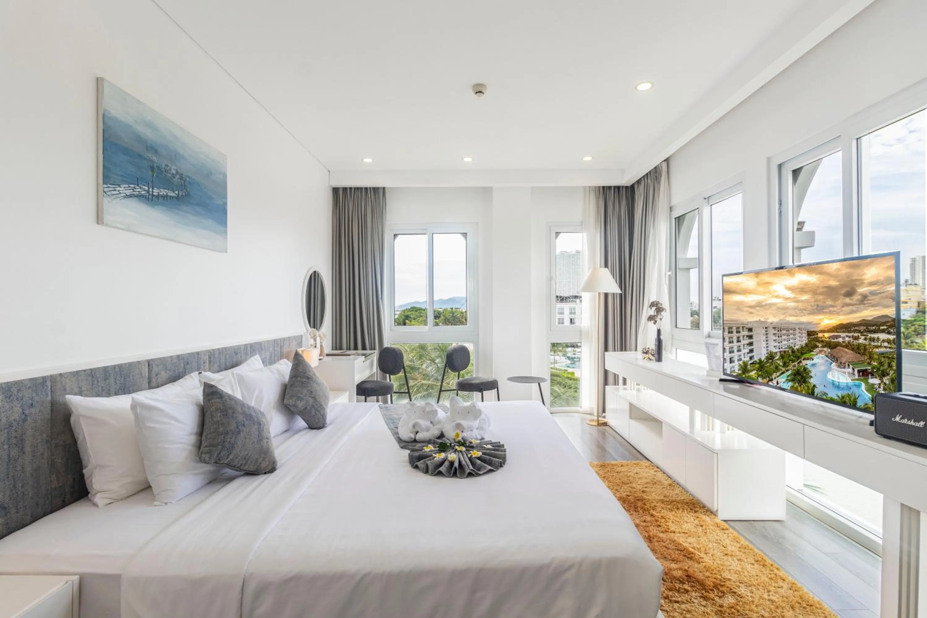 Bedroom, Bed in Champa Island Nha Trang - Resort Hotel & Spa