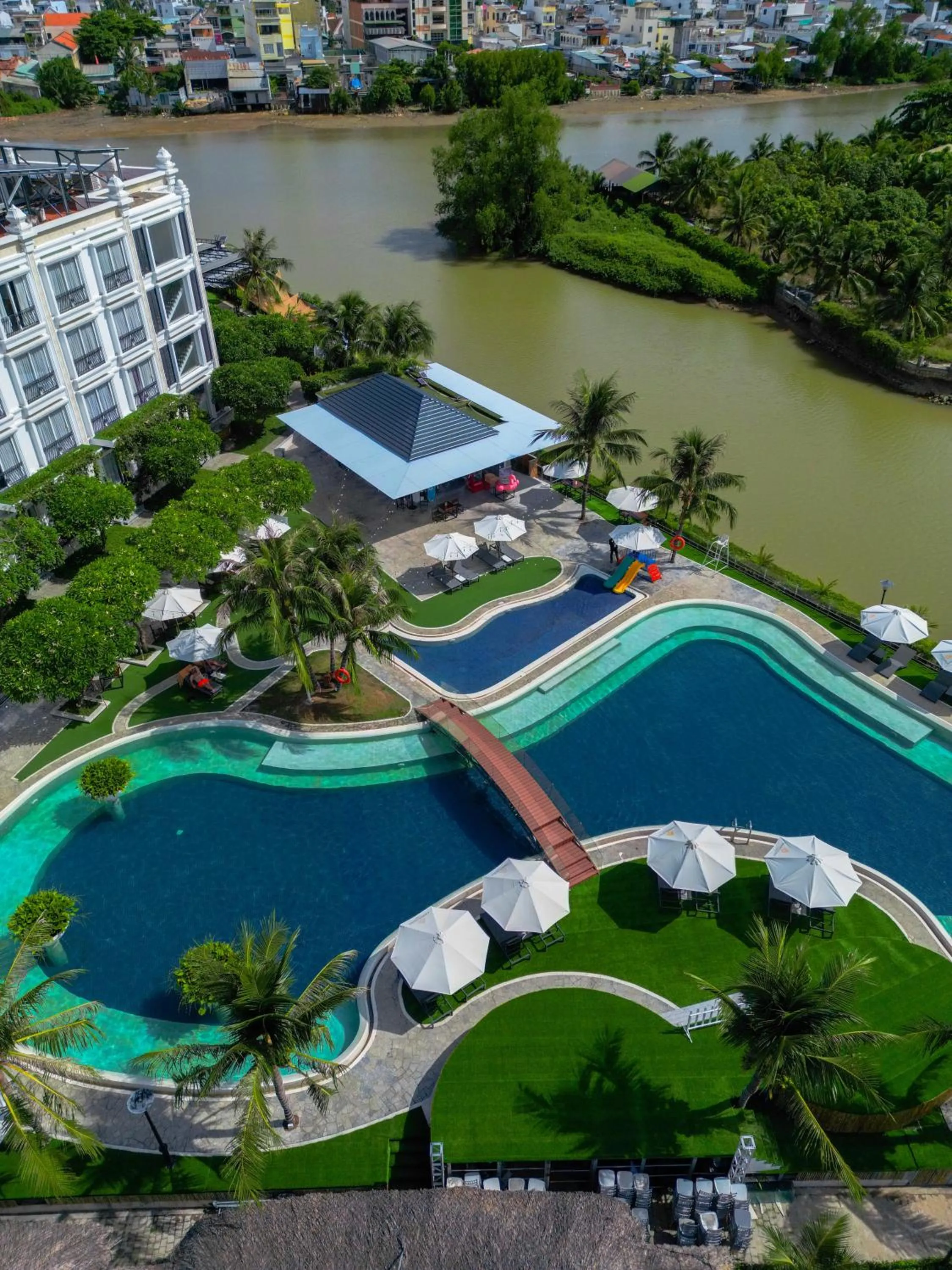 Swimming pool in Champa Island Nha Trang - Resort Hotel & Spa