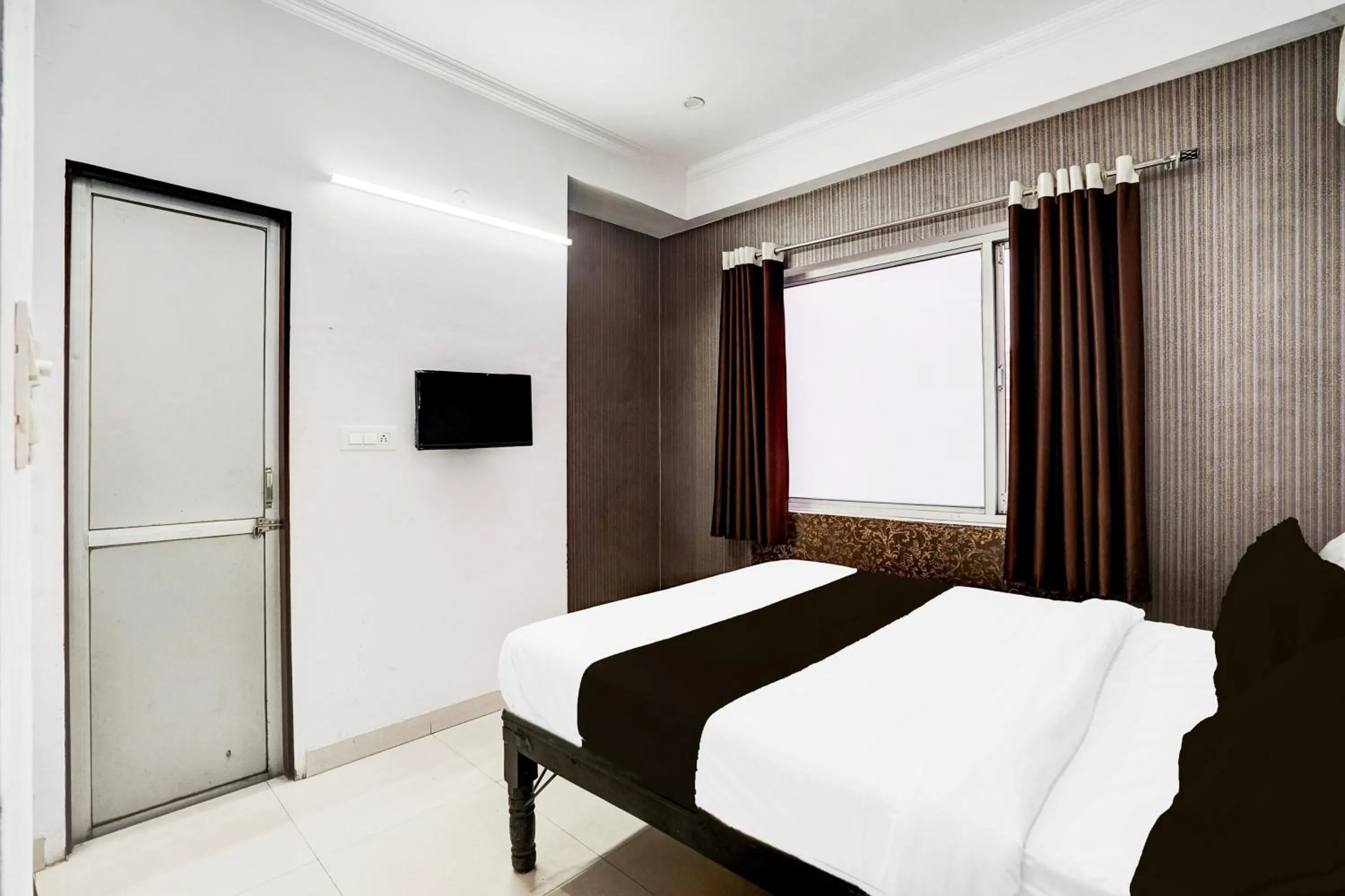 Bedroom, Bed in Super Hotel O Jagatpura Near JTM Mall Formerly Royan Inn