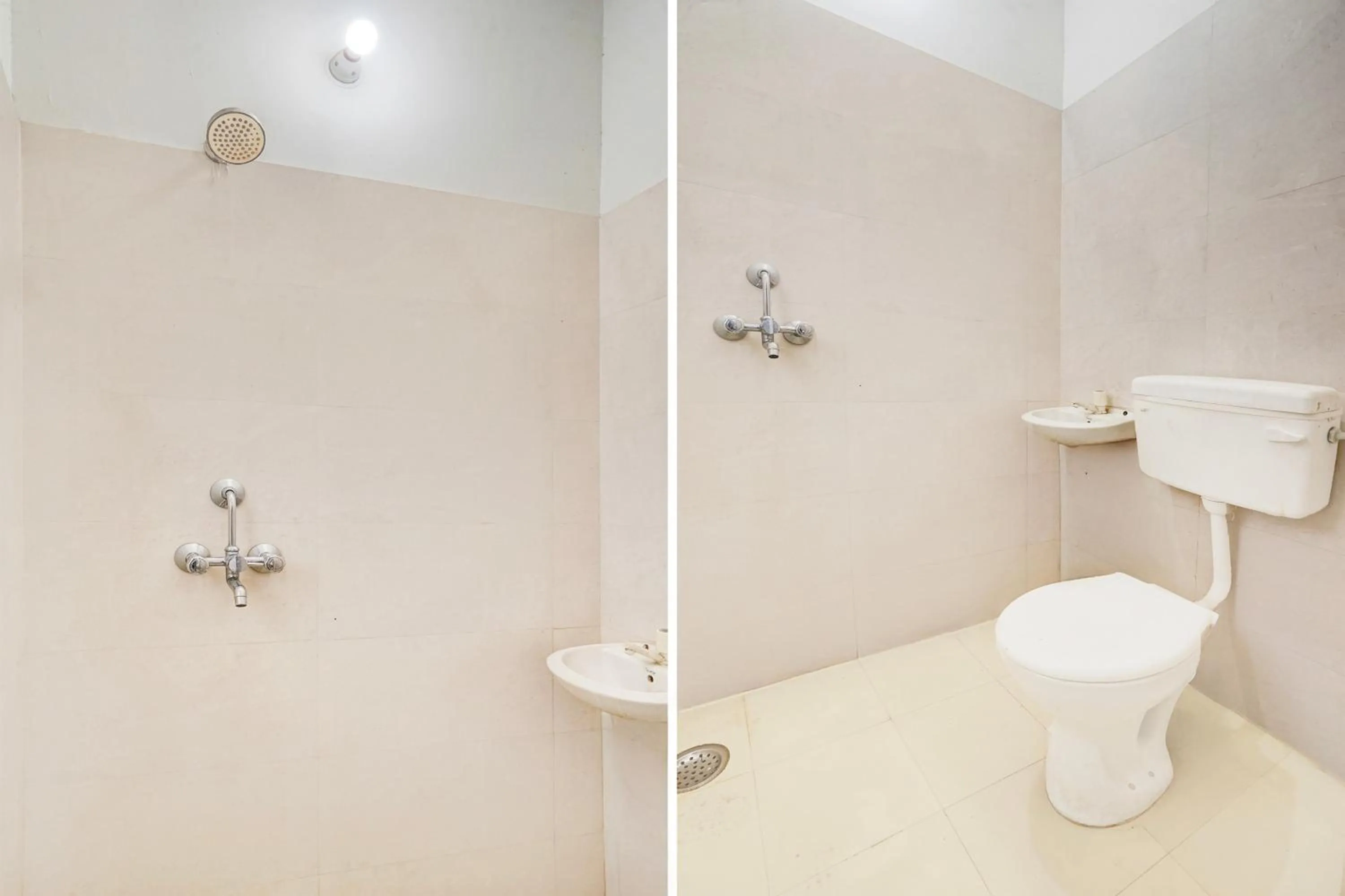 Bathroom in Super Hotel O Jagatpura Near JTM Mall Formerly Royan Inn