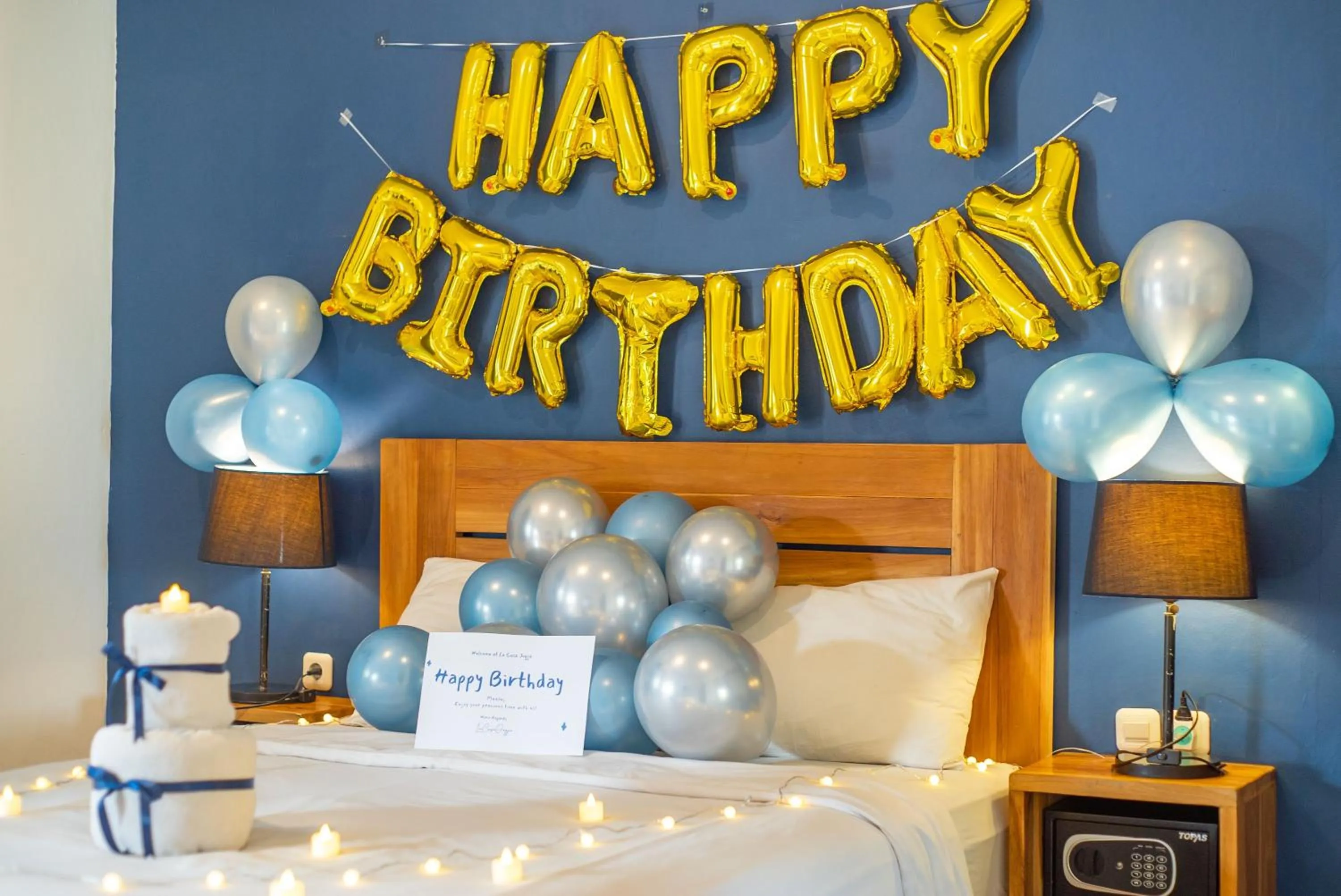 Decorative detail, Bed in La Casa Jogja