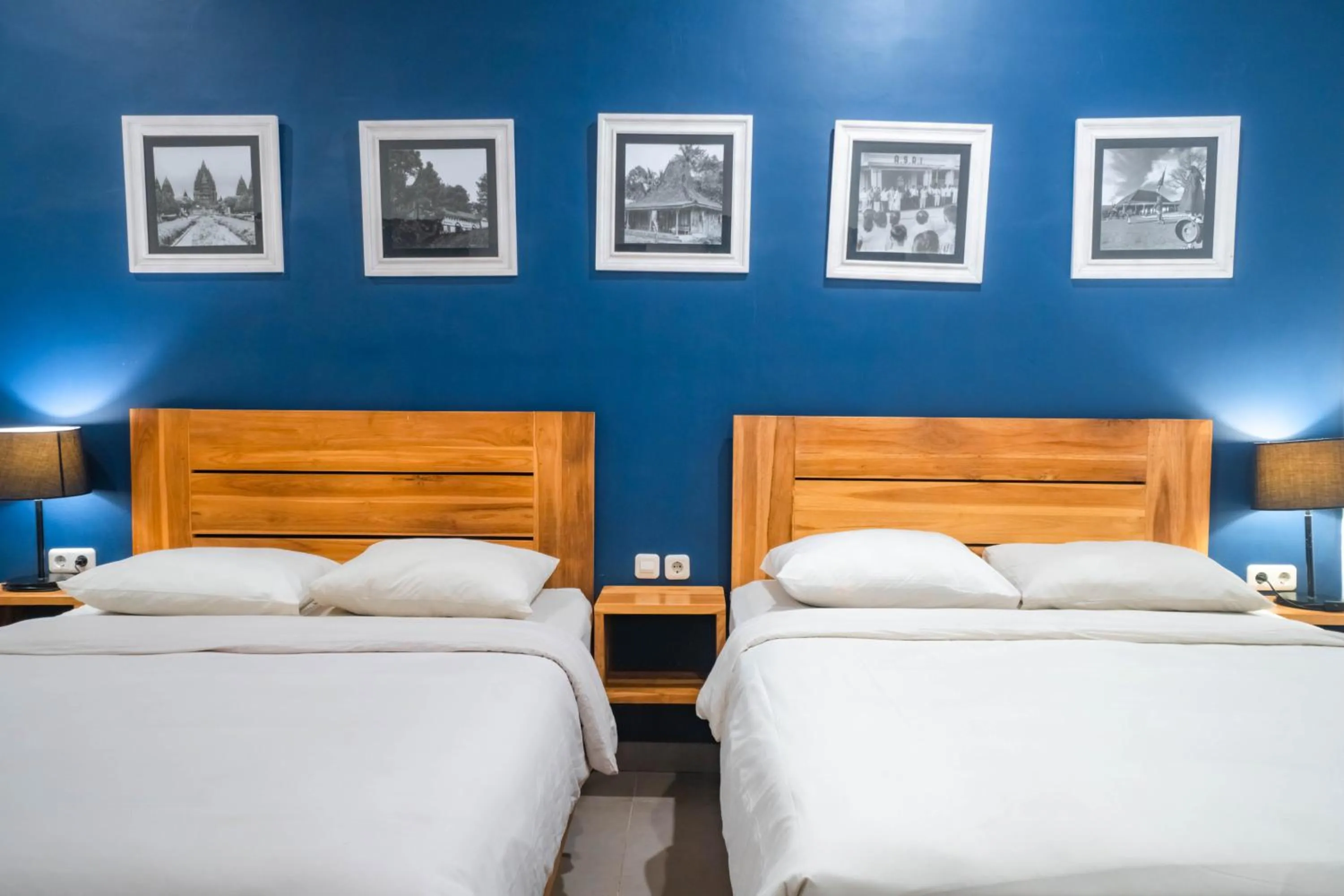 Bedroom, Bed in La Casa Jogja