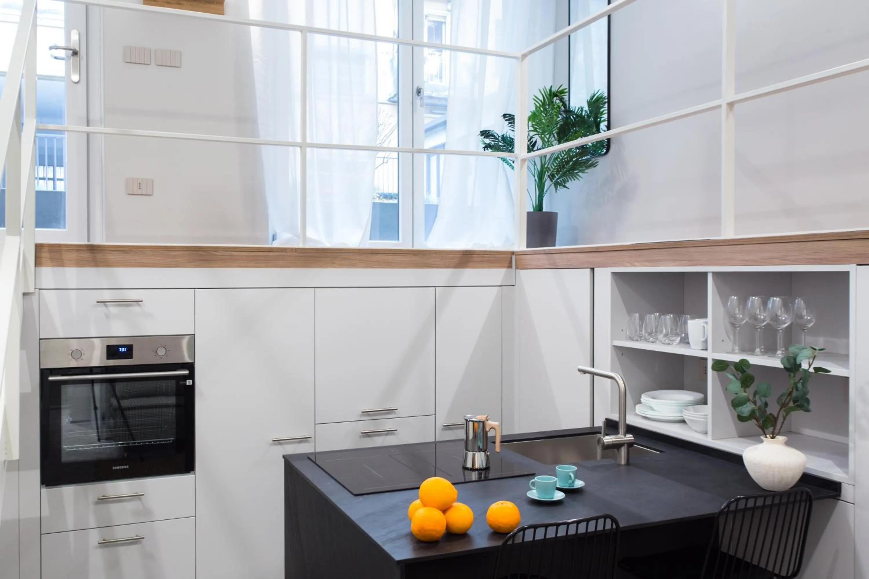 Kitchen or kitchenette in Naitly Milano Dergano