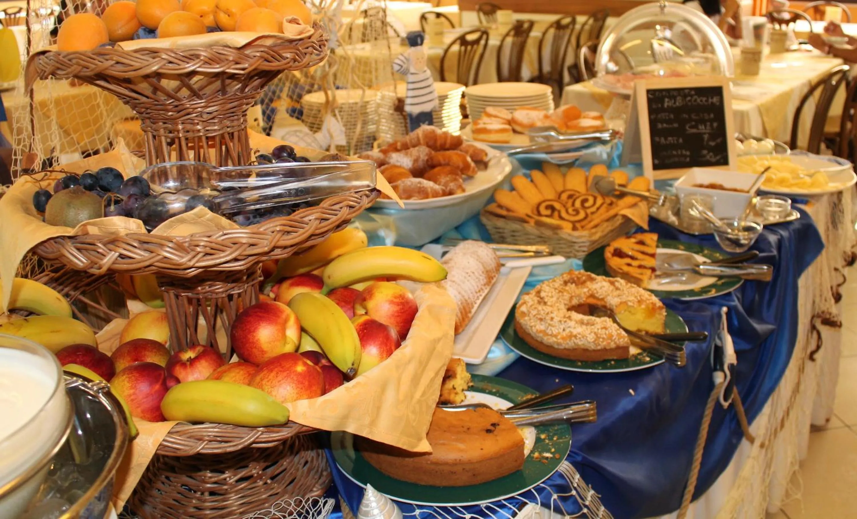 Continental breakfast in Hotel Cannes